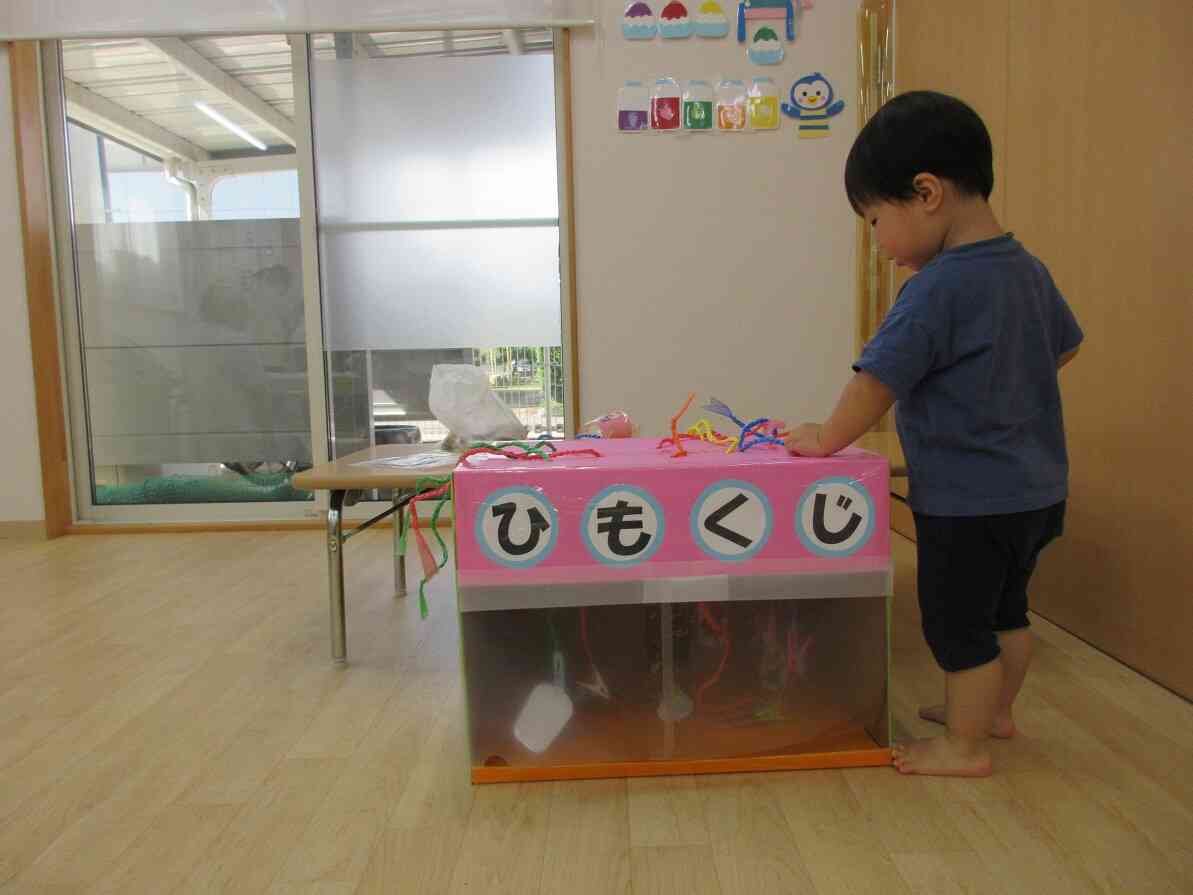 ☆ニチイキッズ夏まつりinさつき野駅前保育園☆