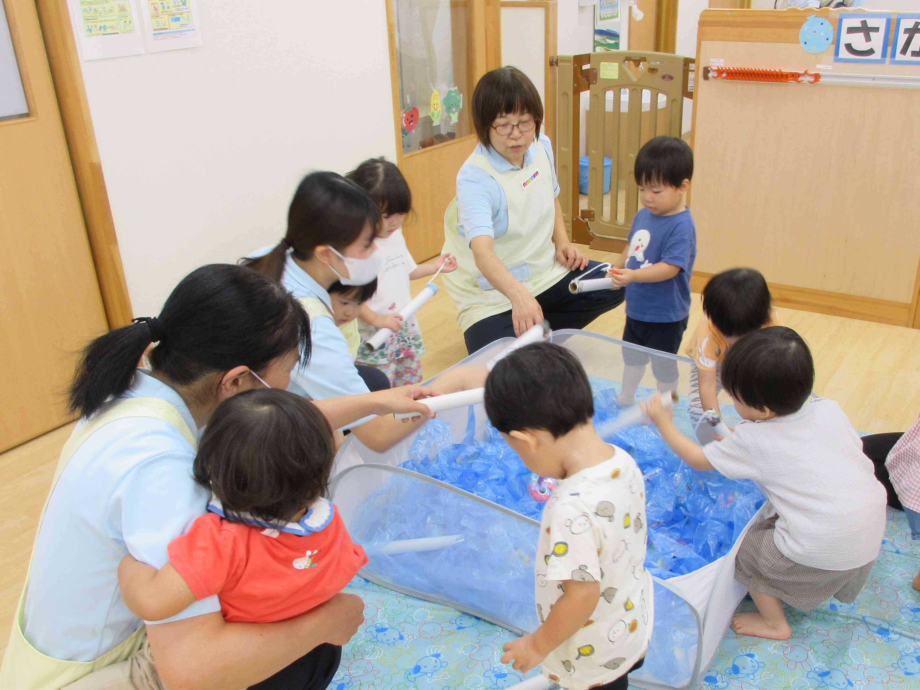 お魚釣れるかな？
