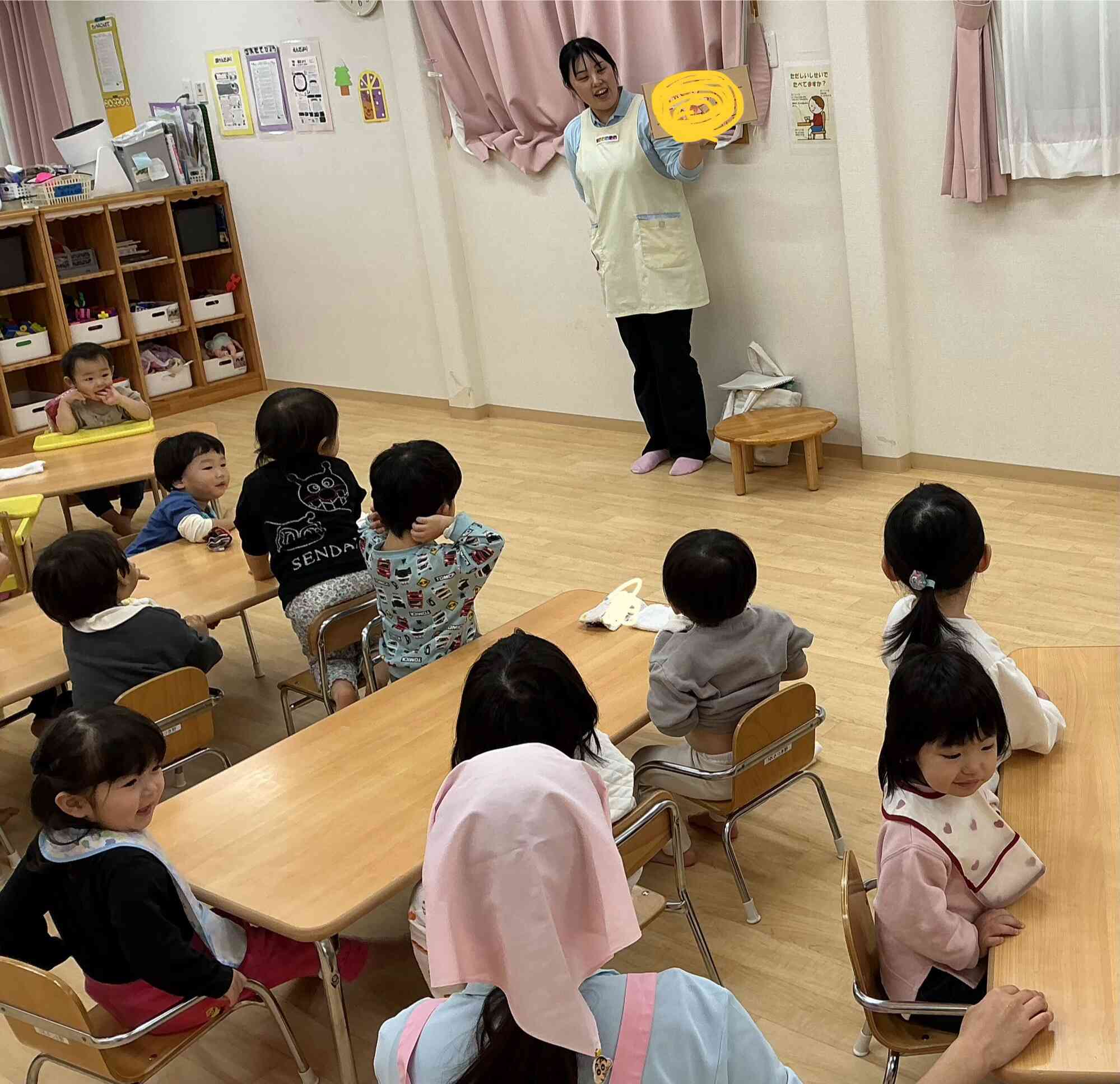 食育〜みかんの皮を剥いてみよう〜