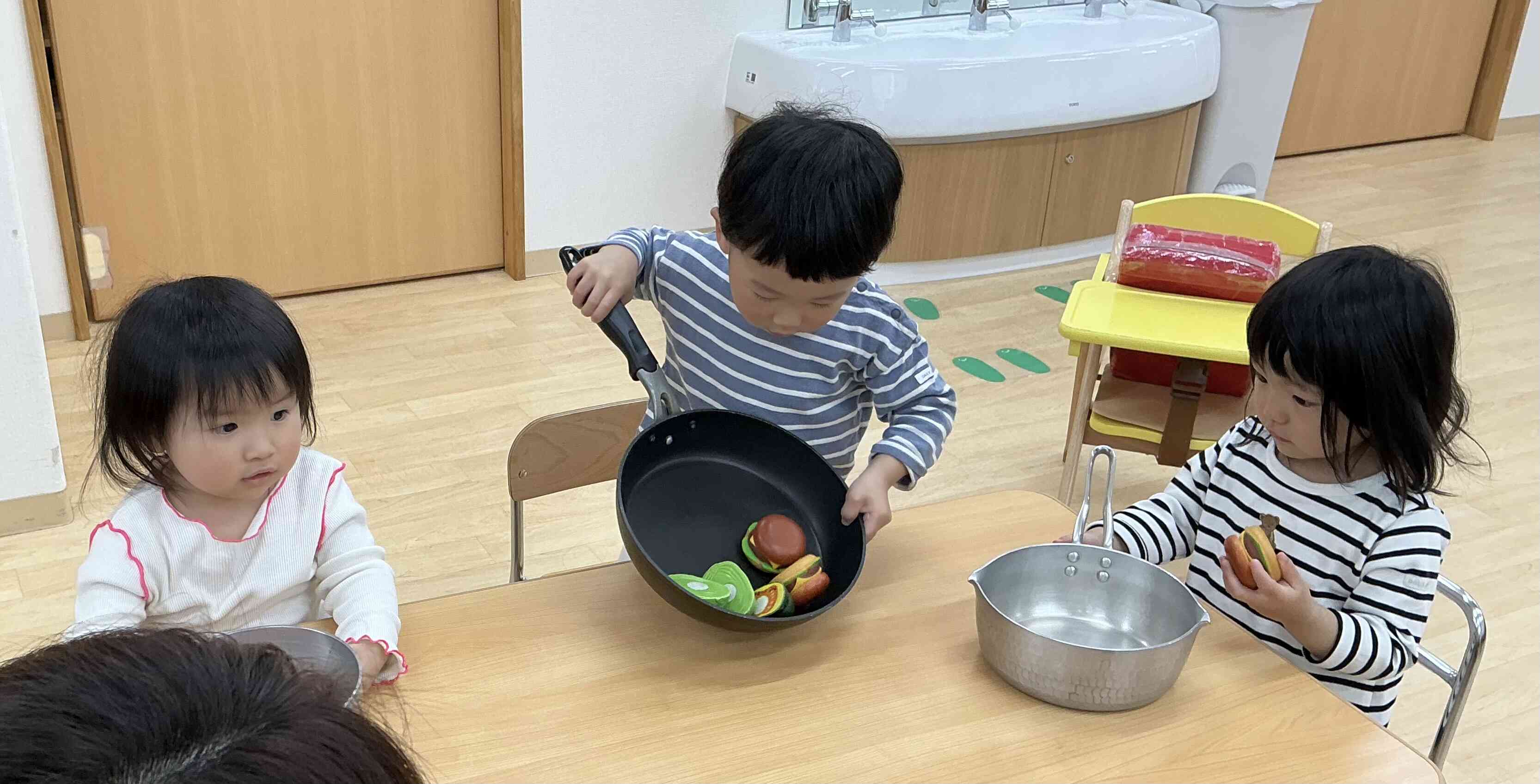 将来コックさんかな？