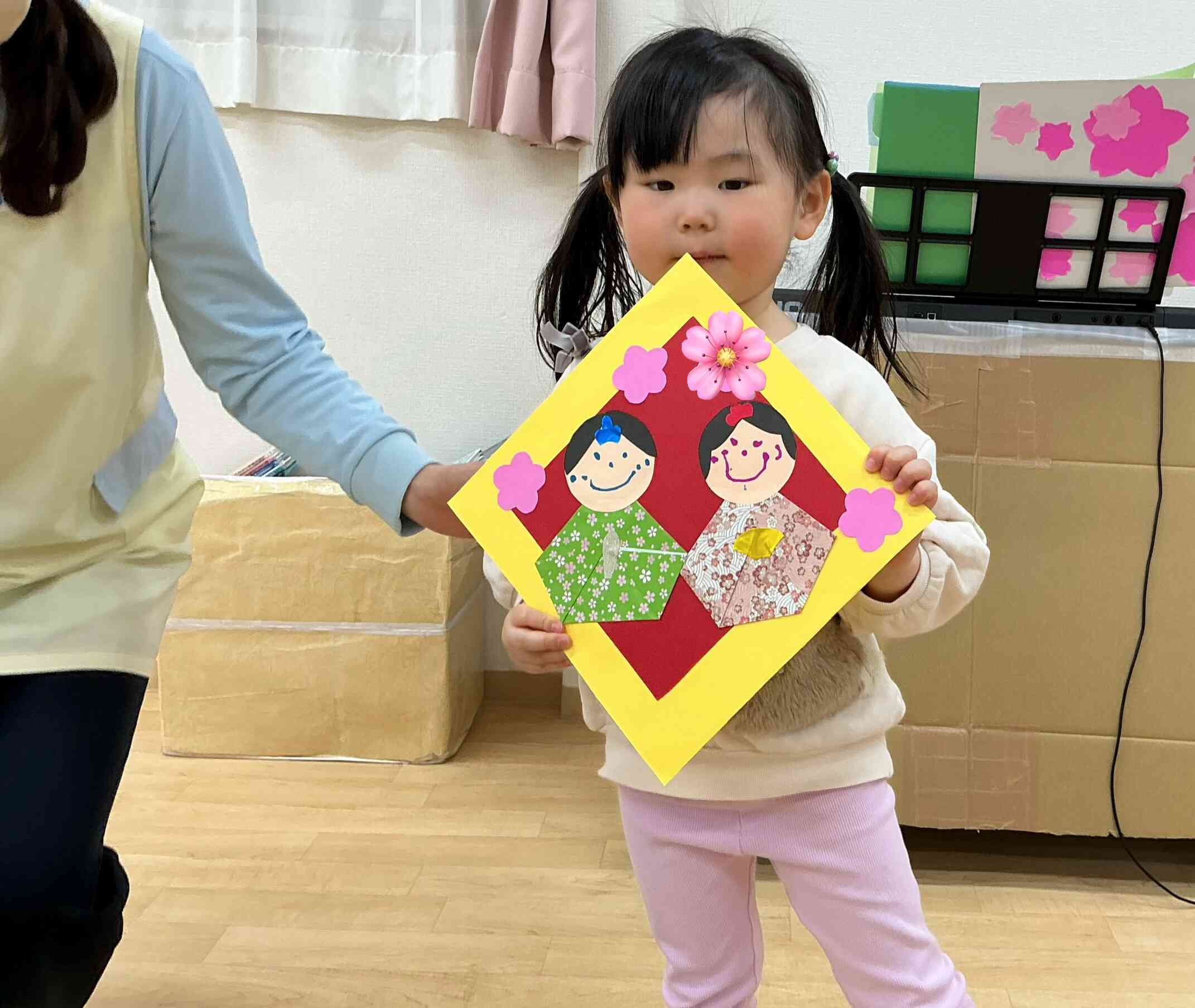 ひな祭りお楽しみ会をしたよ⭐︎