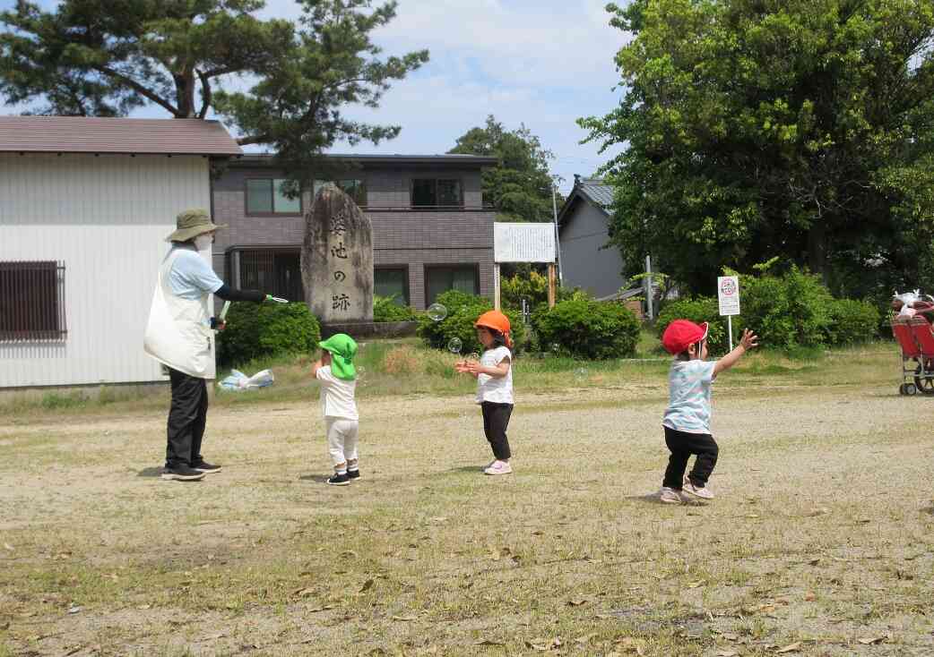 風が気持ちいい♪