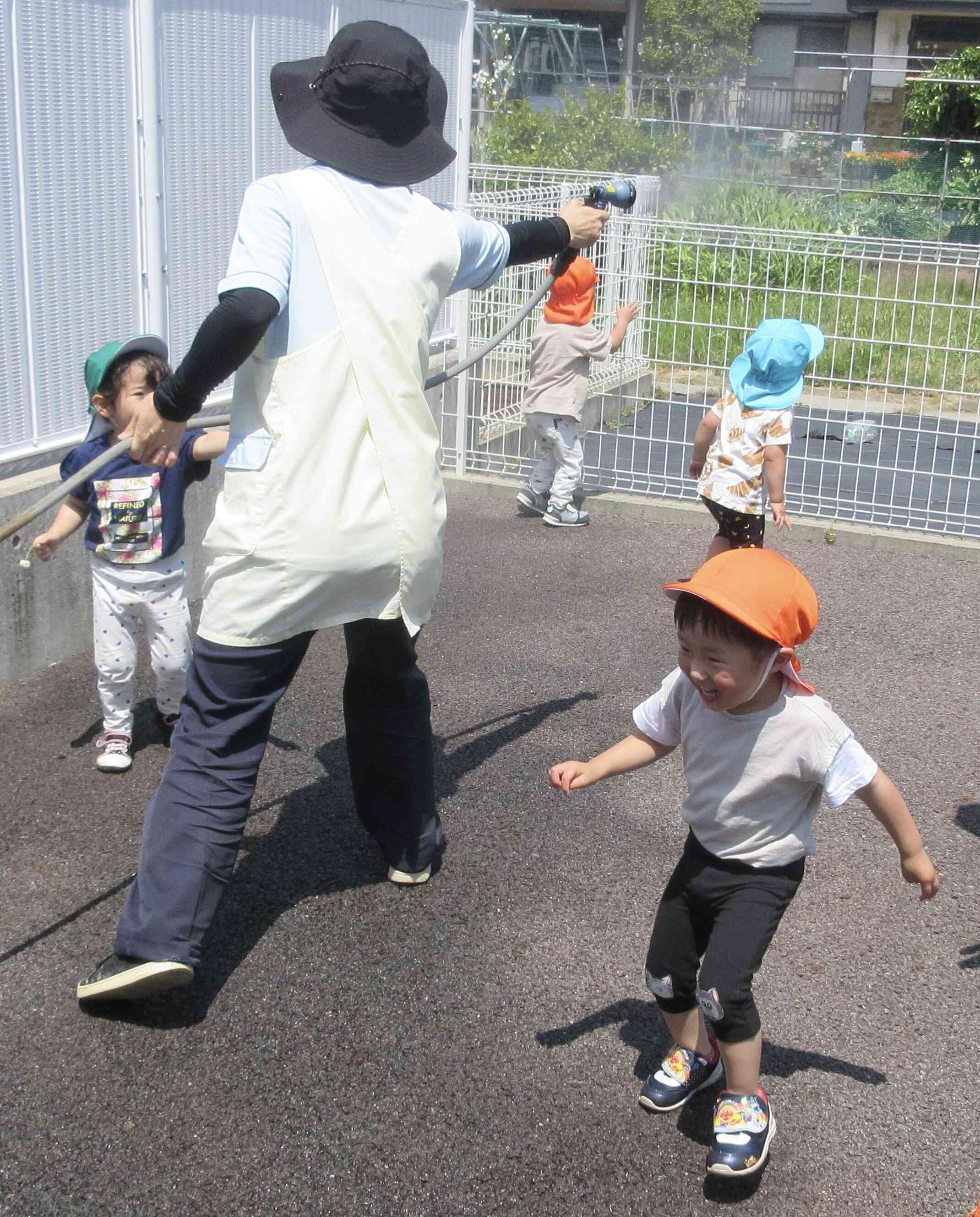 ミスト遊びをしたよー！