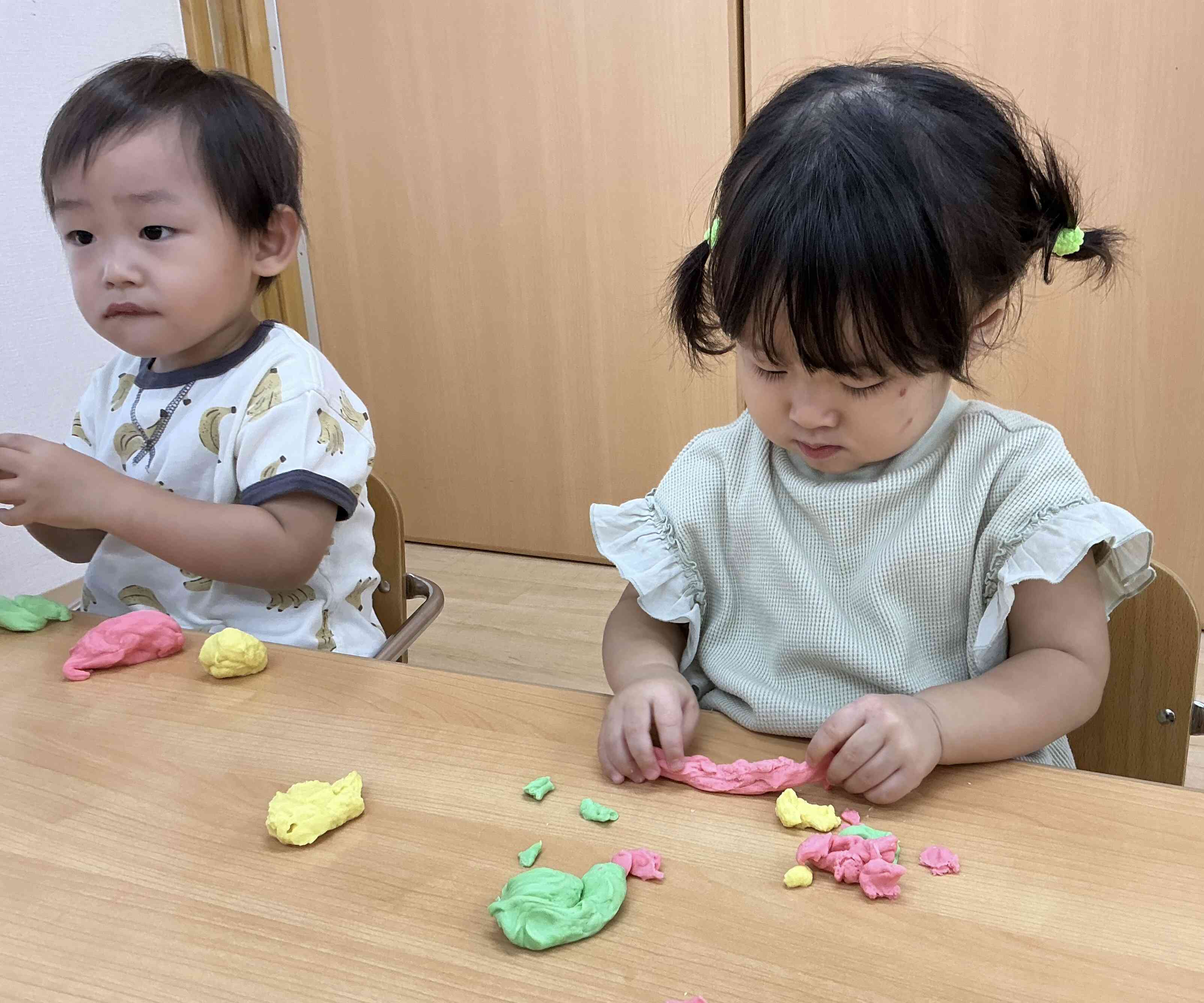 形が変わるって面白い！