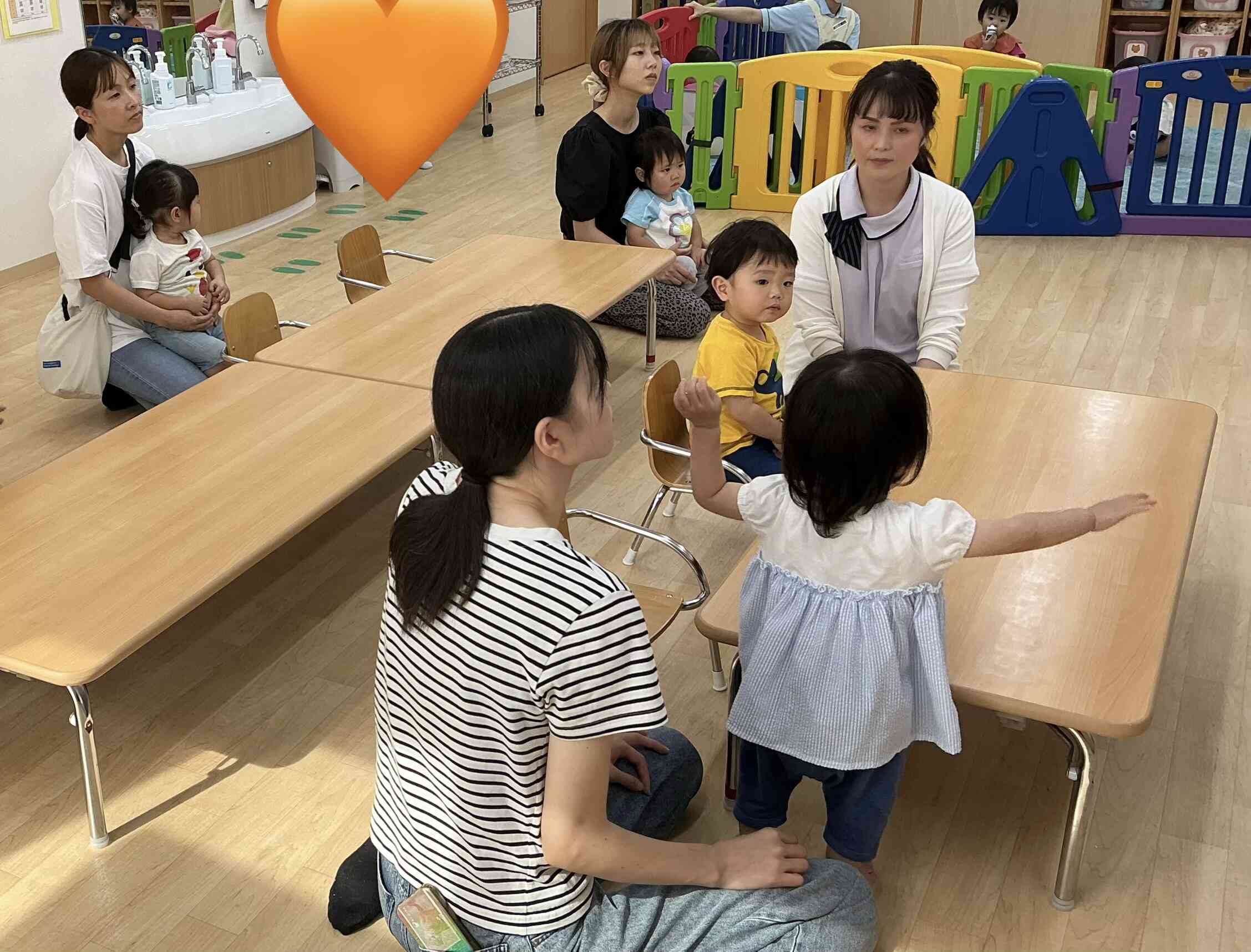 7月に保育参観を開催しました