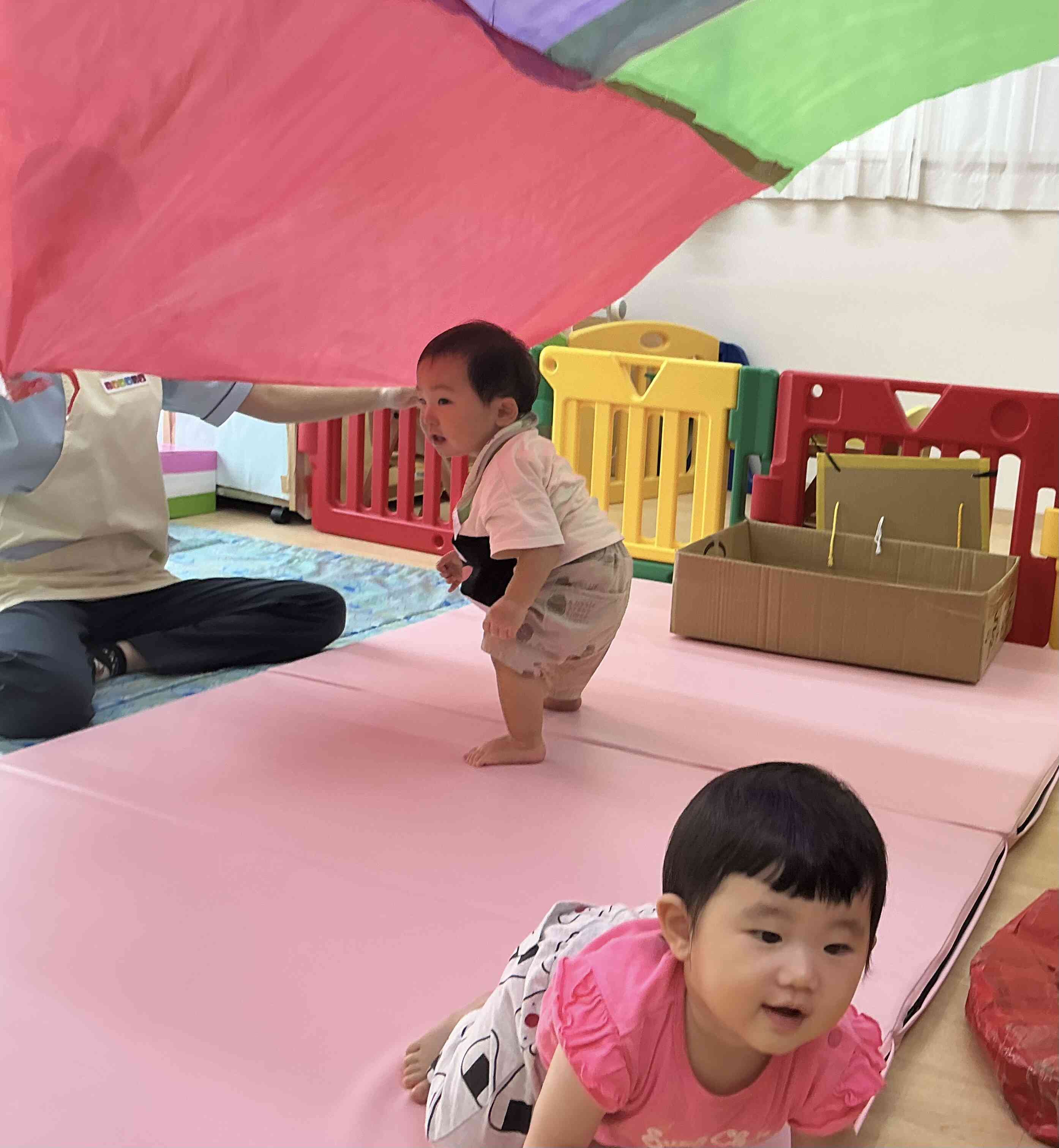 風って気持ちいいんだね！