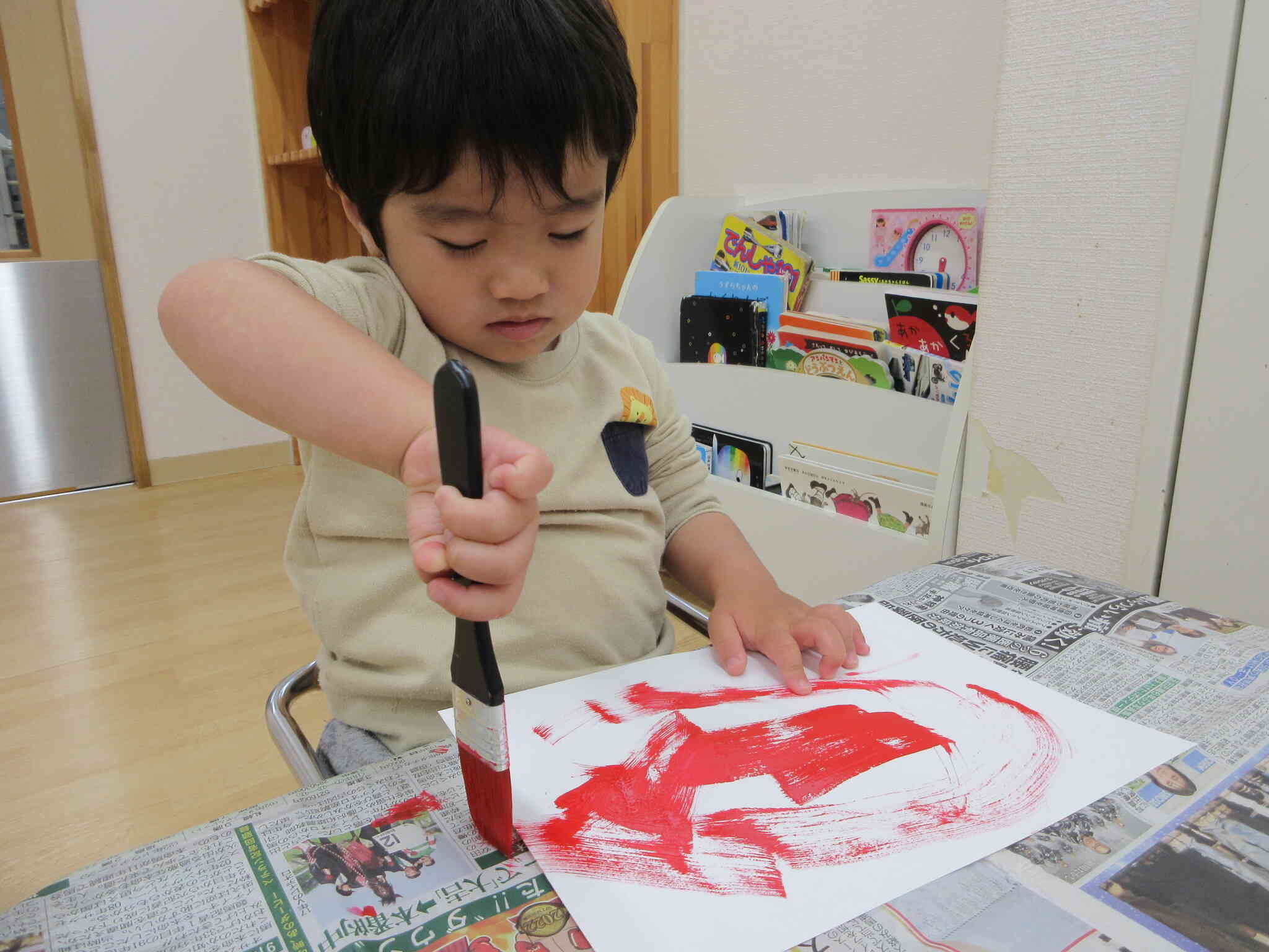 筆の使い方が上手です！！