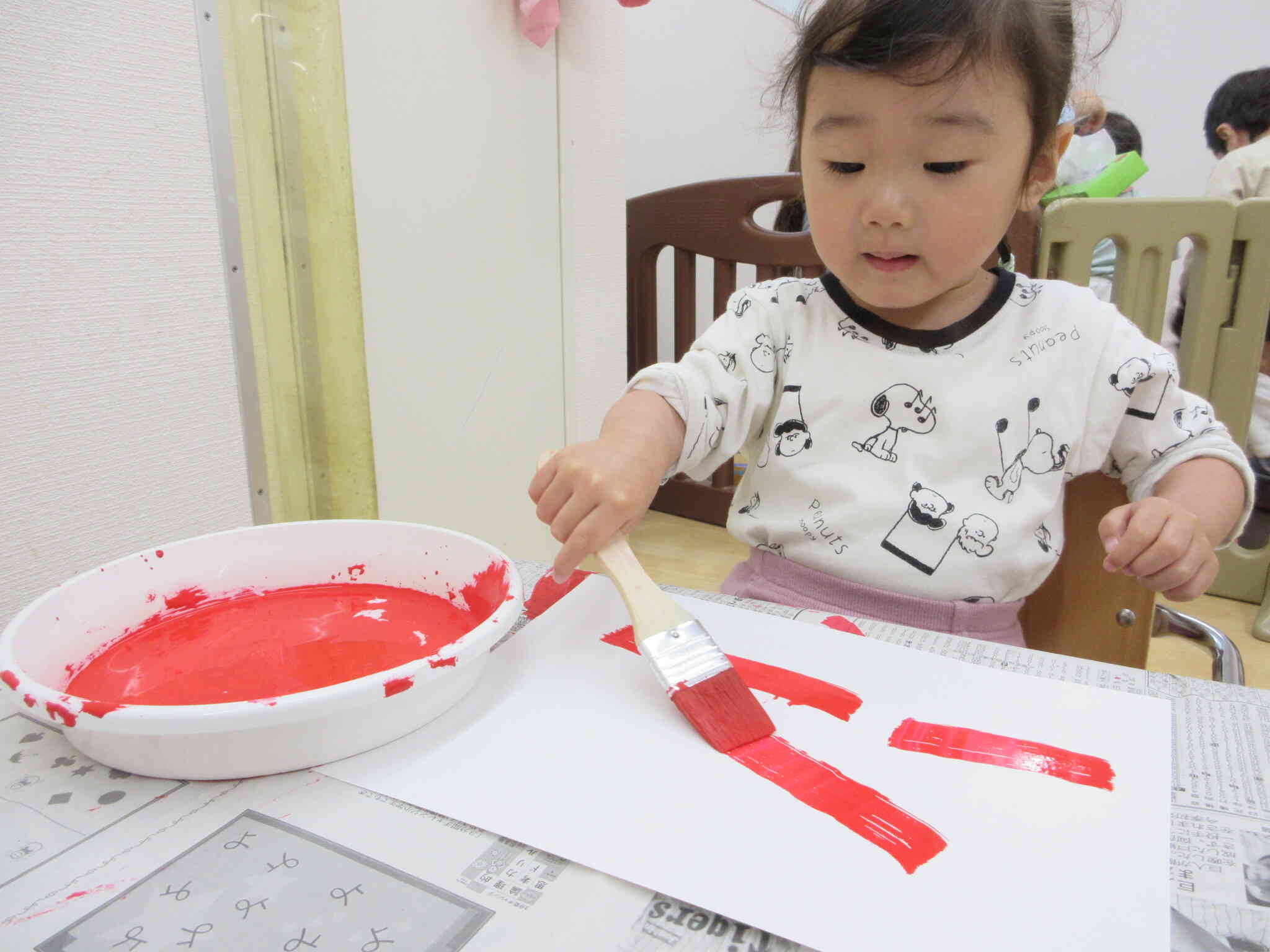 頑張って塗るぞ～(^^♪