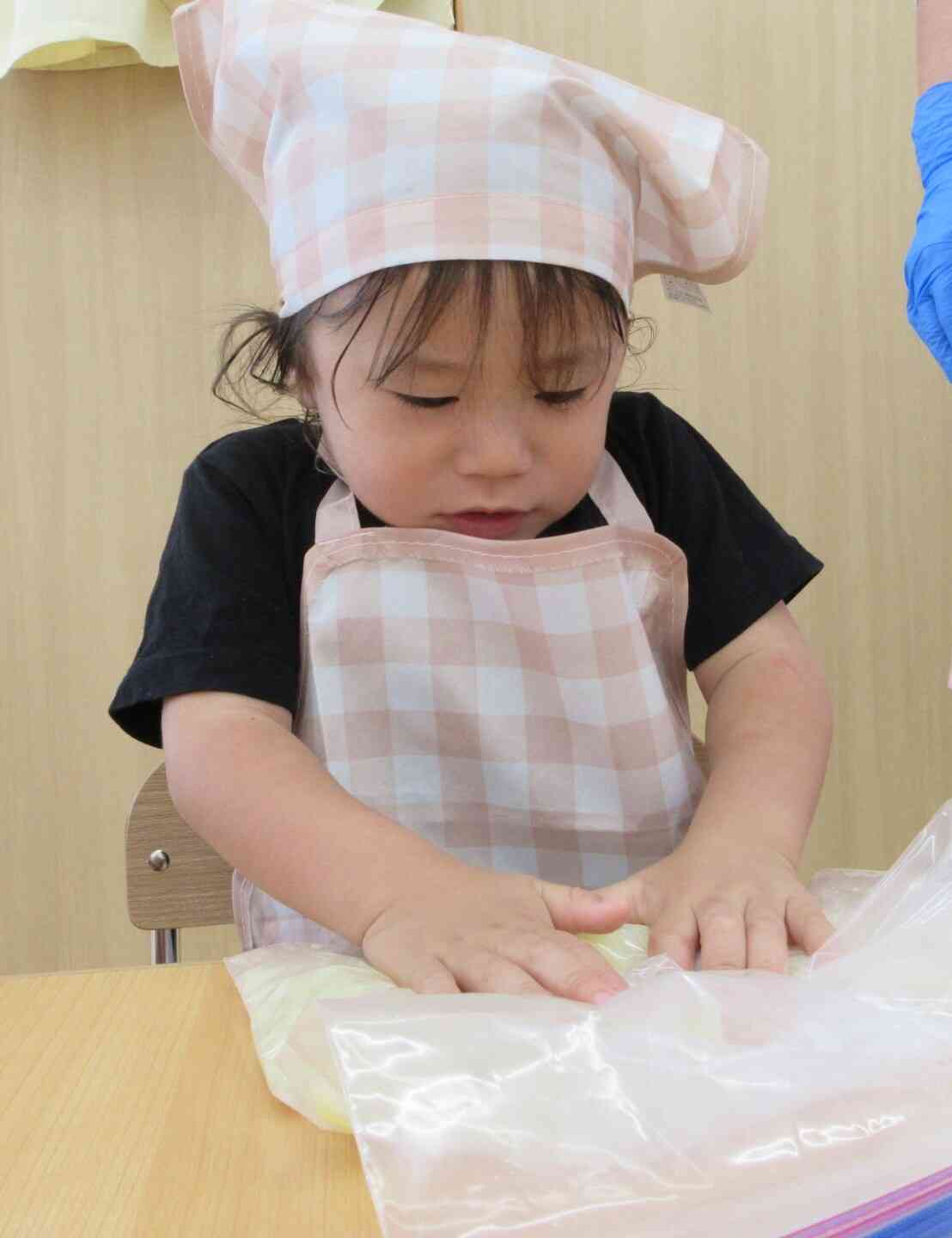 みんなでポテトサラダを作りました。