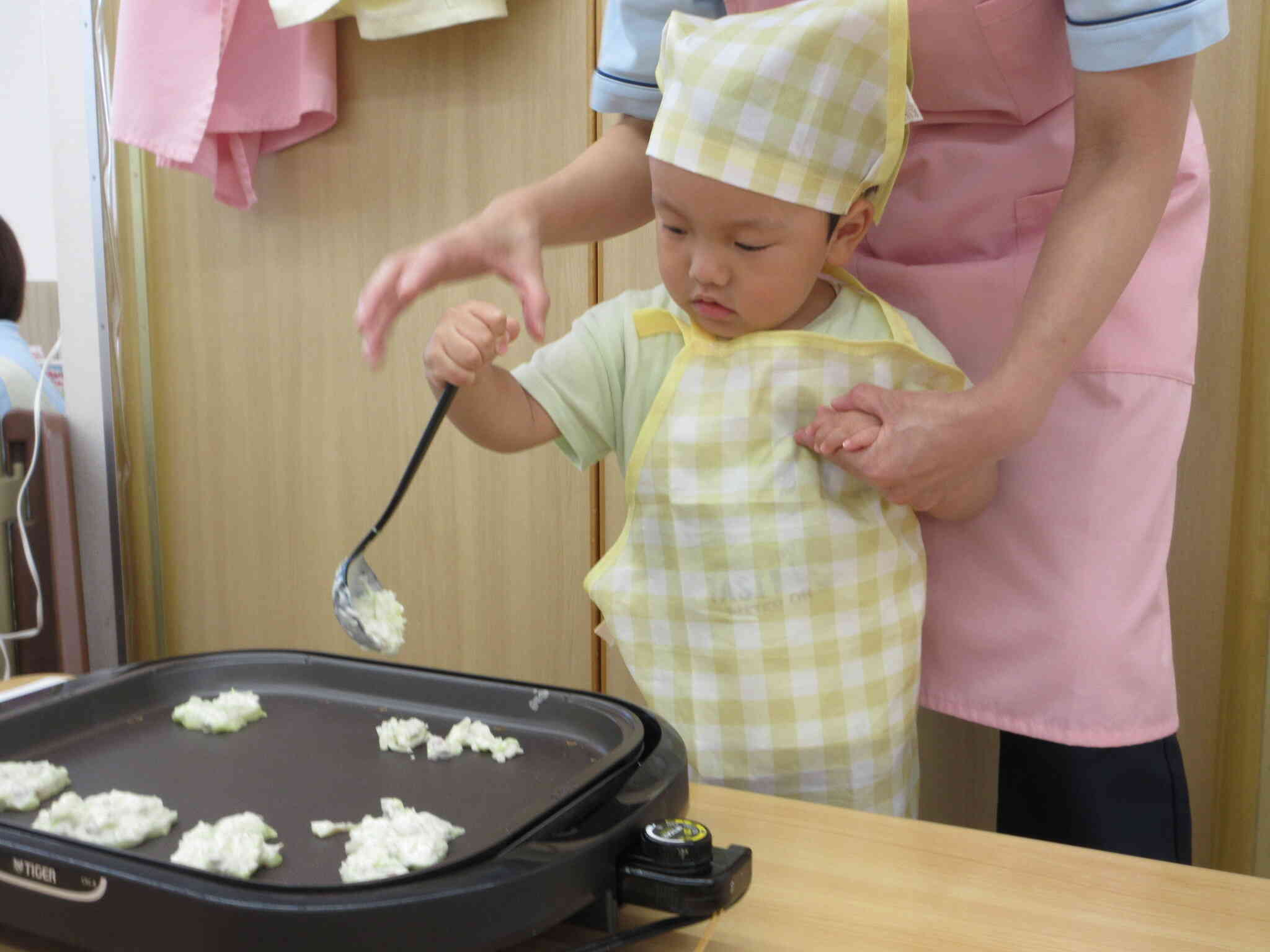 焼きますよ！！