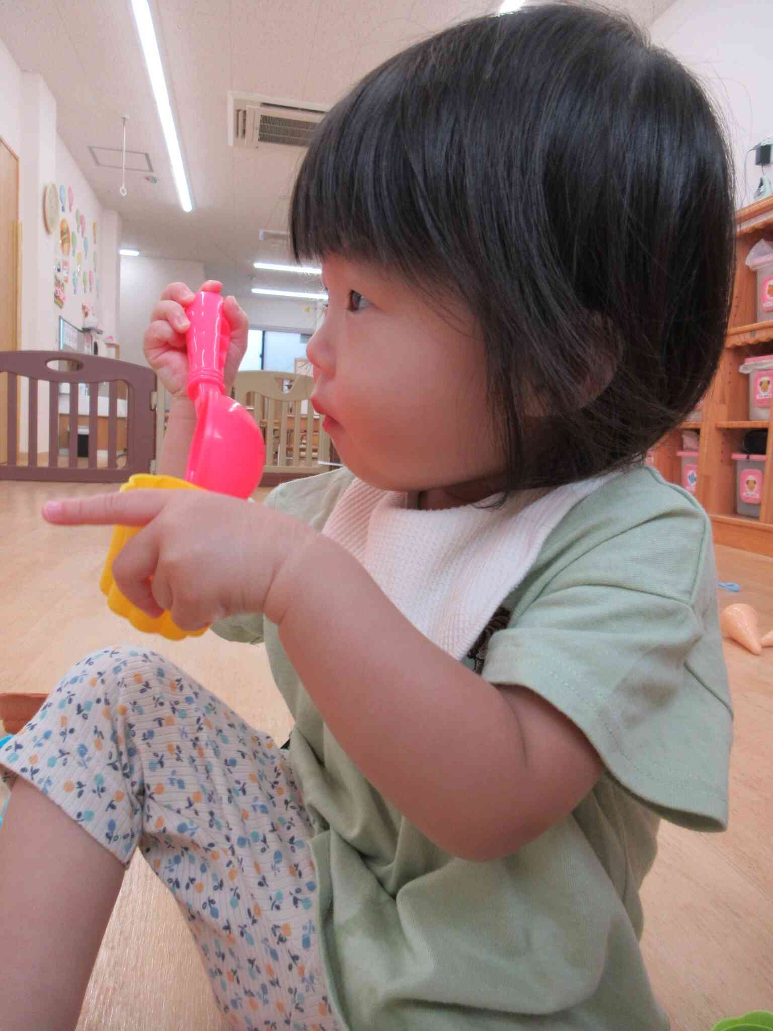 自分で食べちゃう！！
