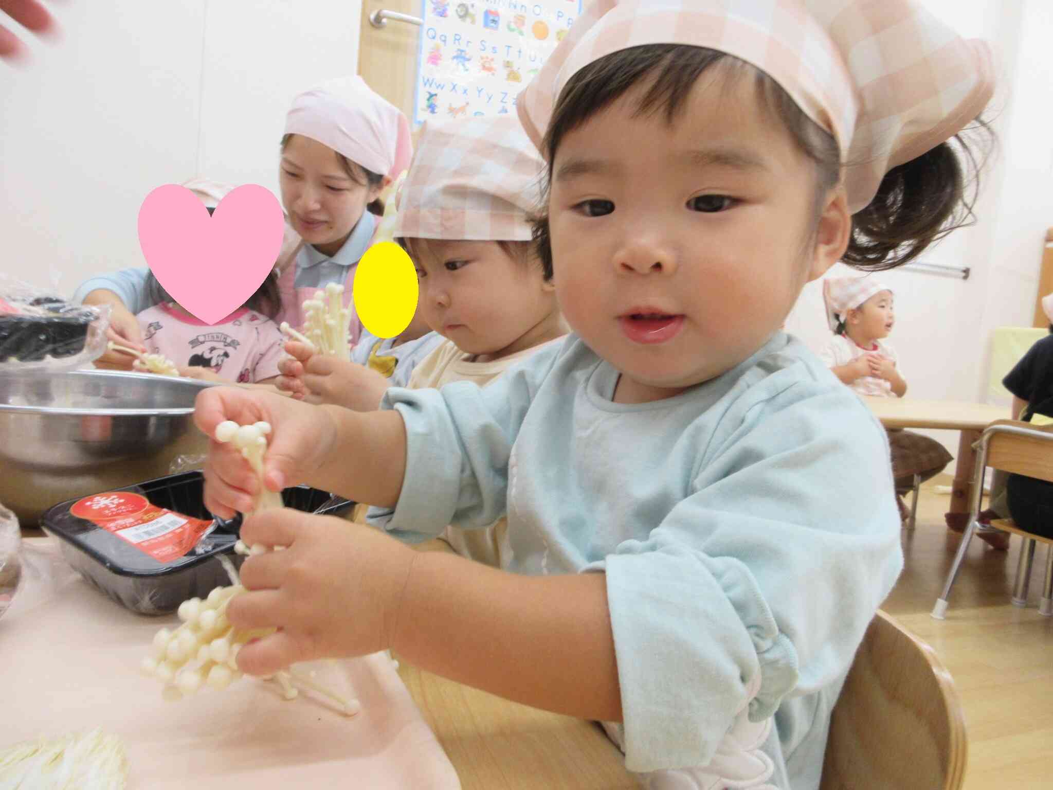 新米が美味しい季節 きのこご飯作ったよ