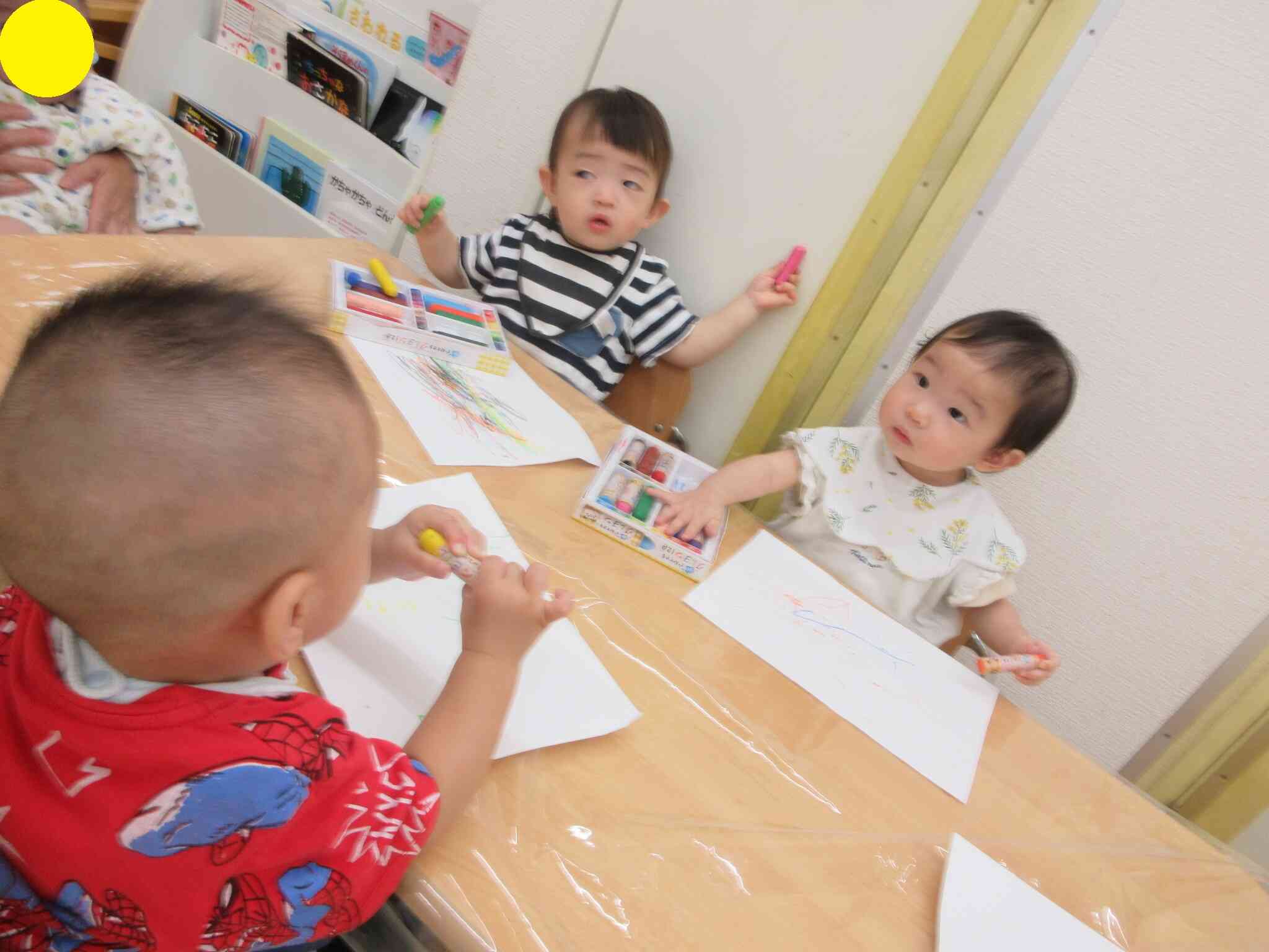 かきかき出来るかな？