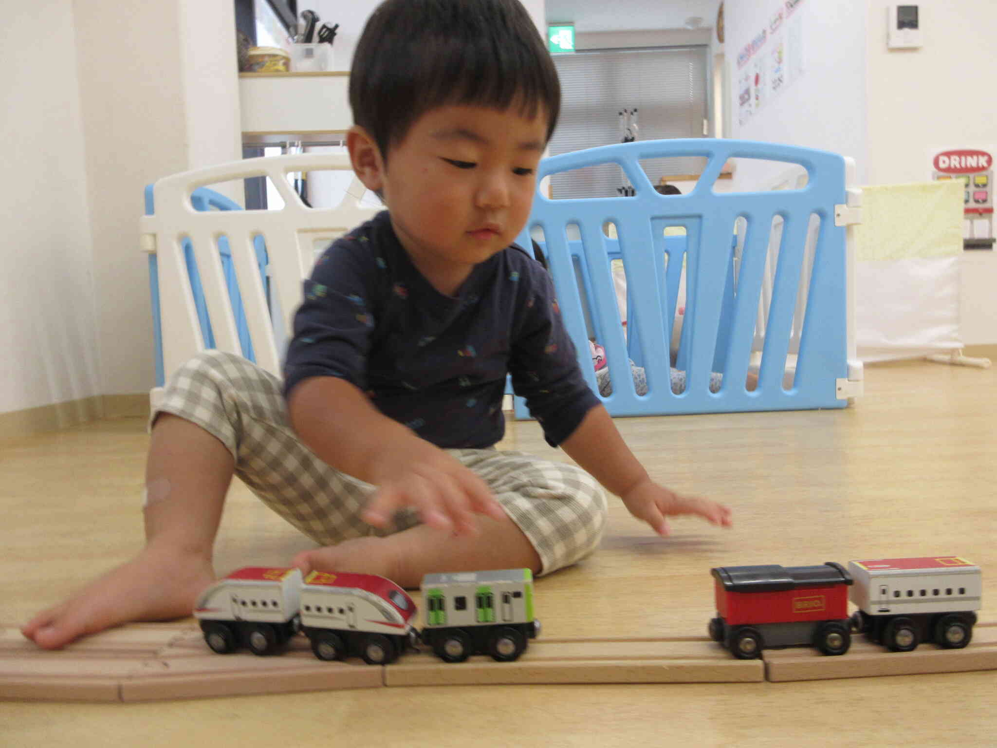 電車が通ります！！