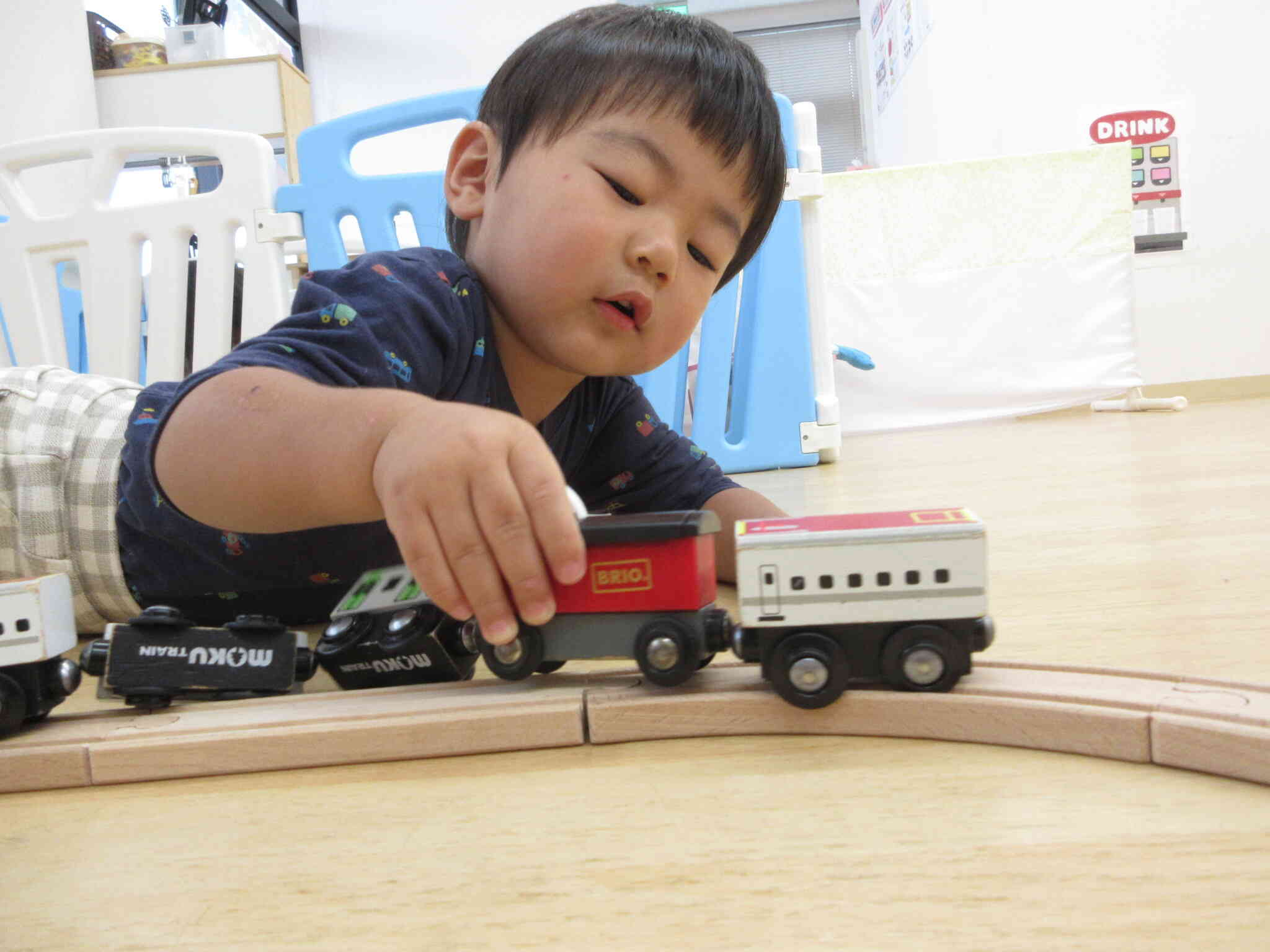 今日は電車で遊ぼう！！