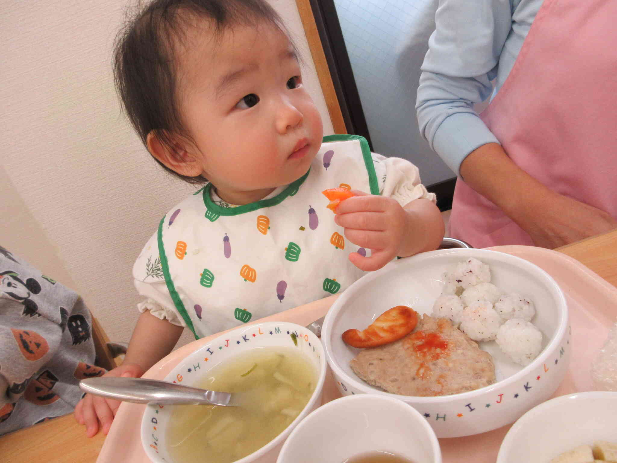 お化けの人参も食べちゃえ！！