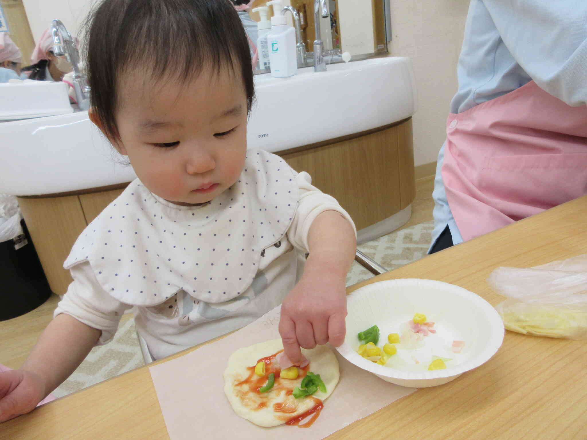 何をのせようかな