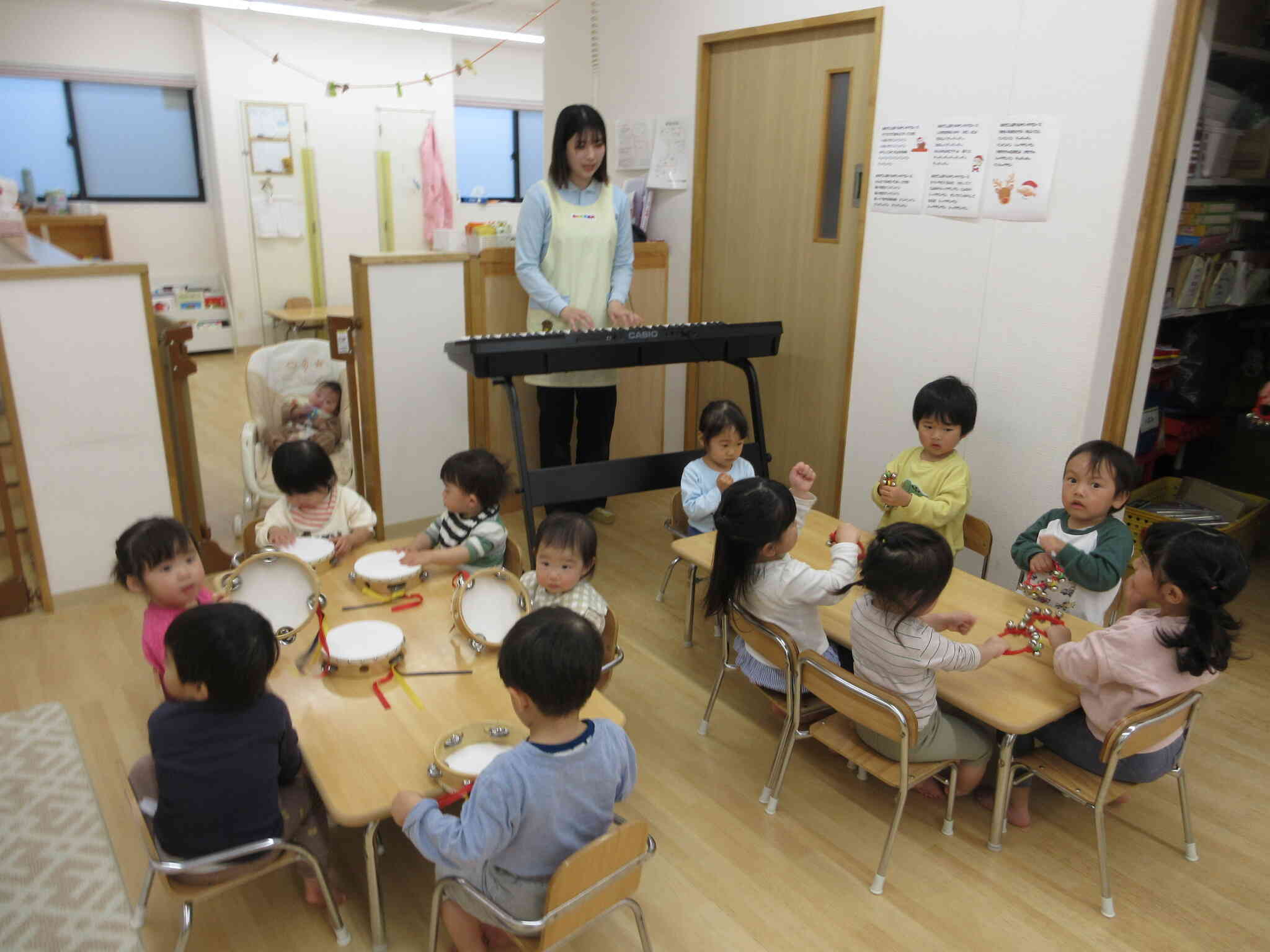 歌にあわせて・・・