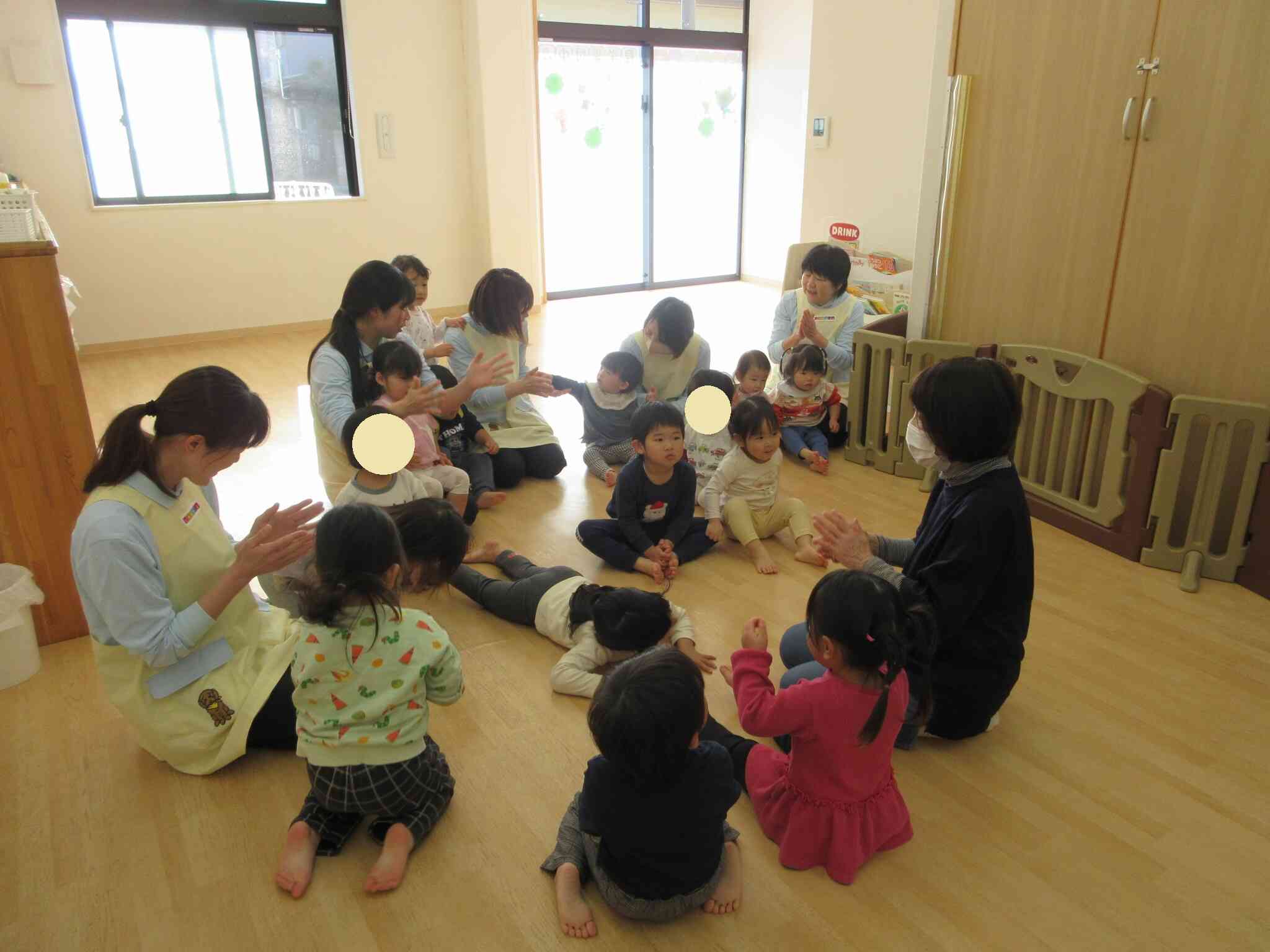 わらべうたを楽しみました。