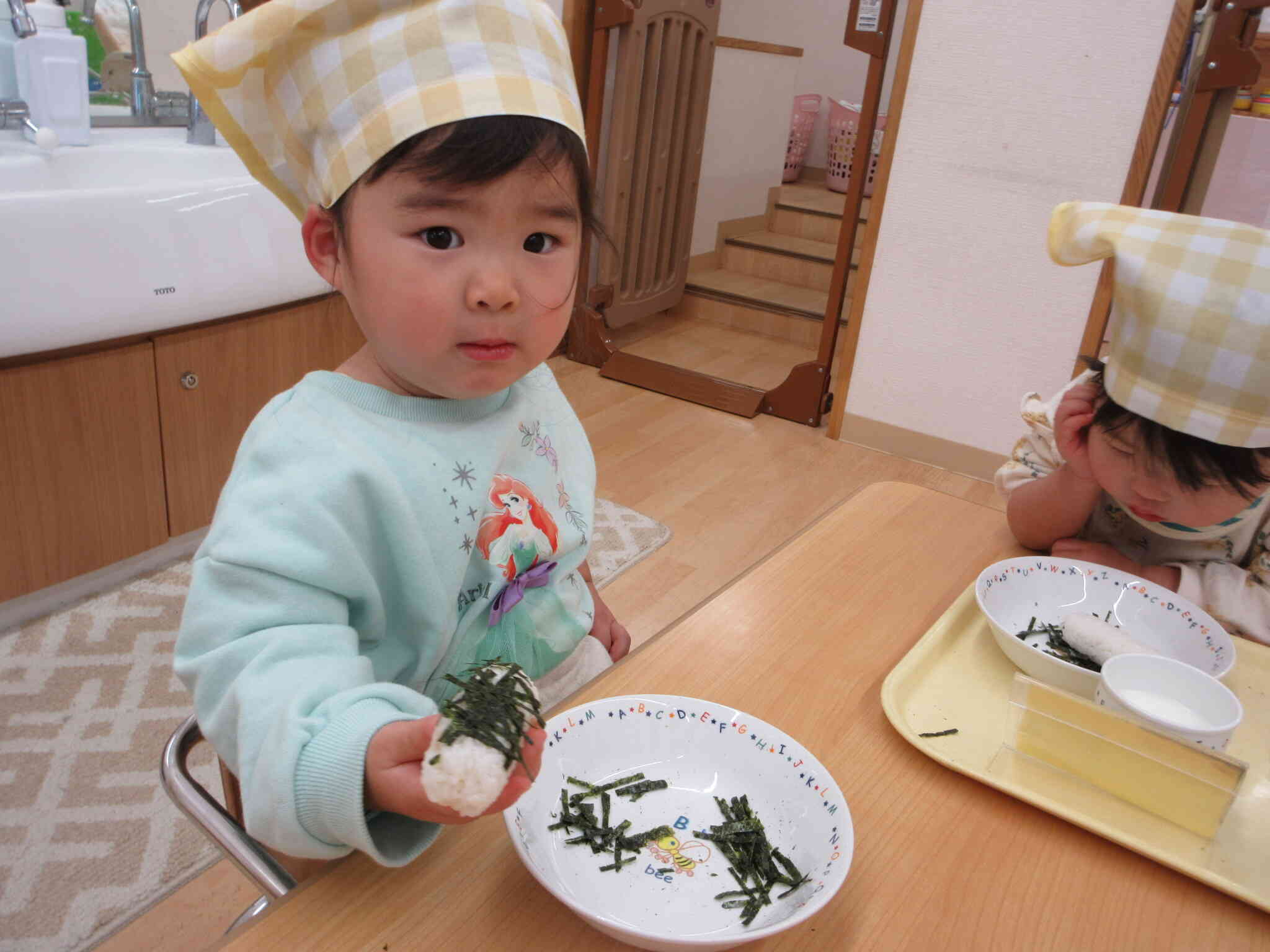 上手につけることが出来たね！！