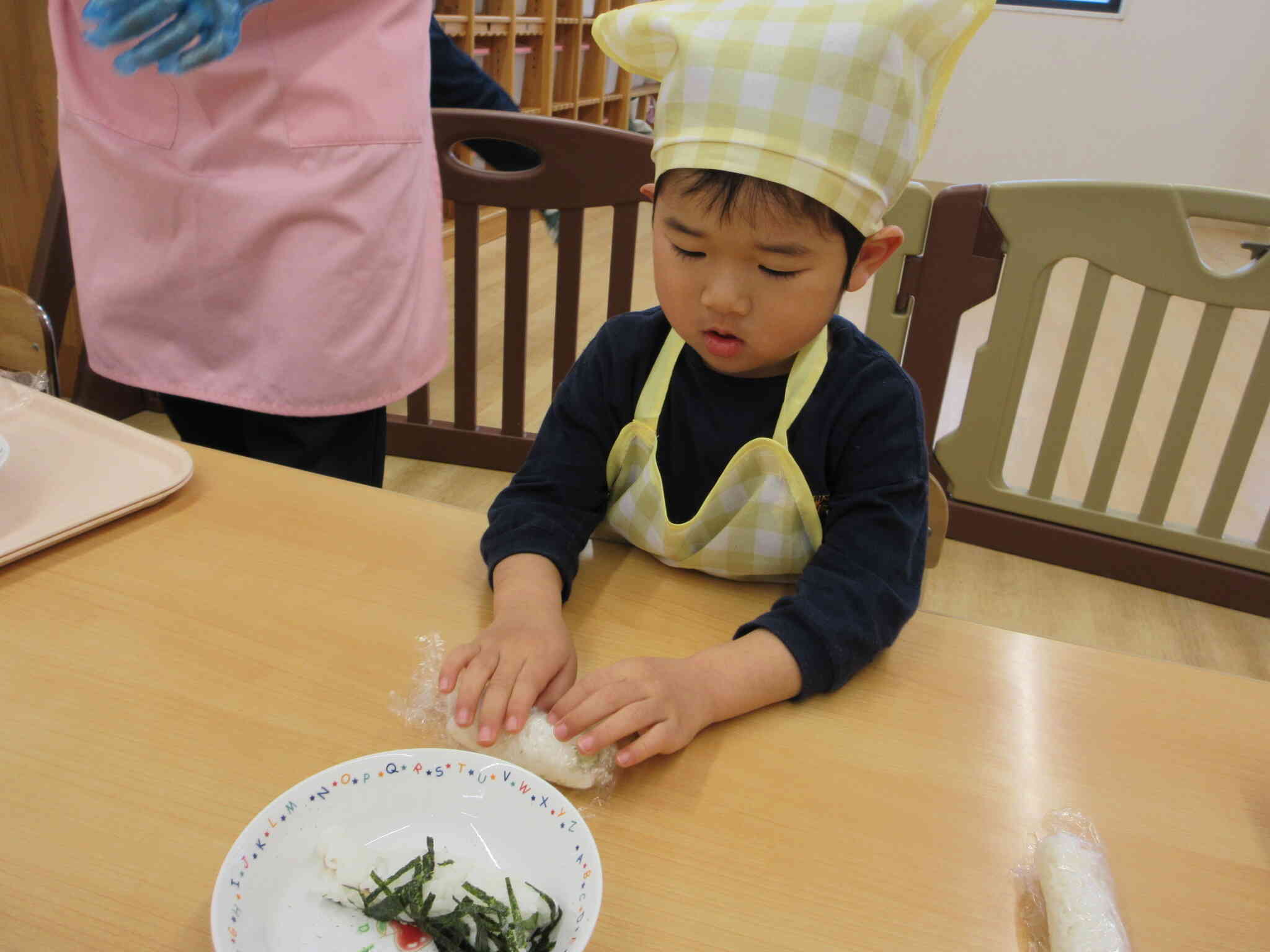 ぎゅ、ぎゅしなきゃね・・・