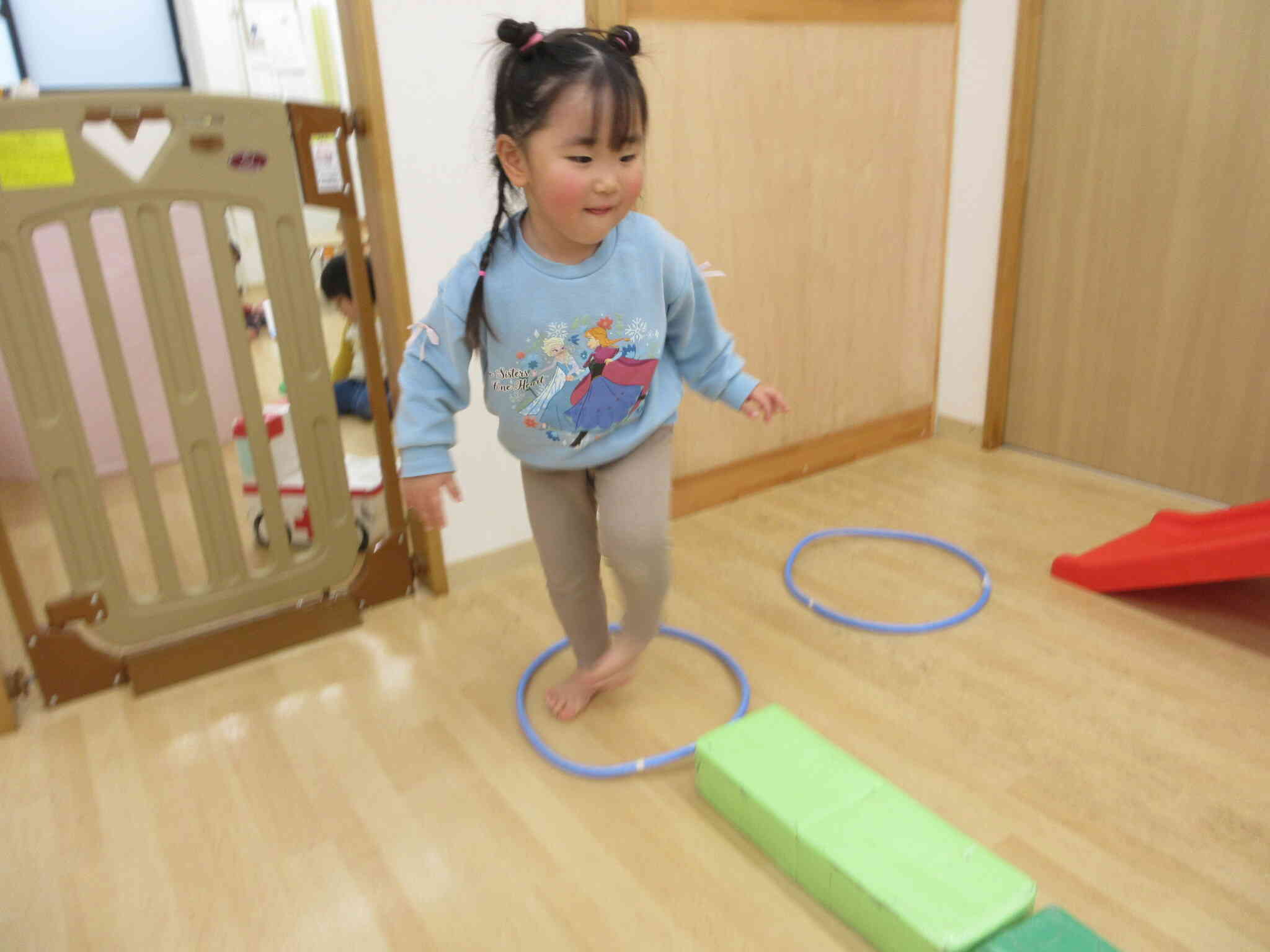 ケンケン・・・上手だね～