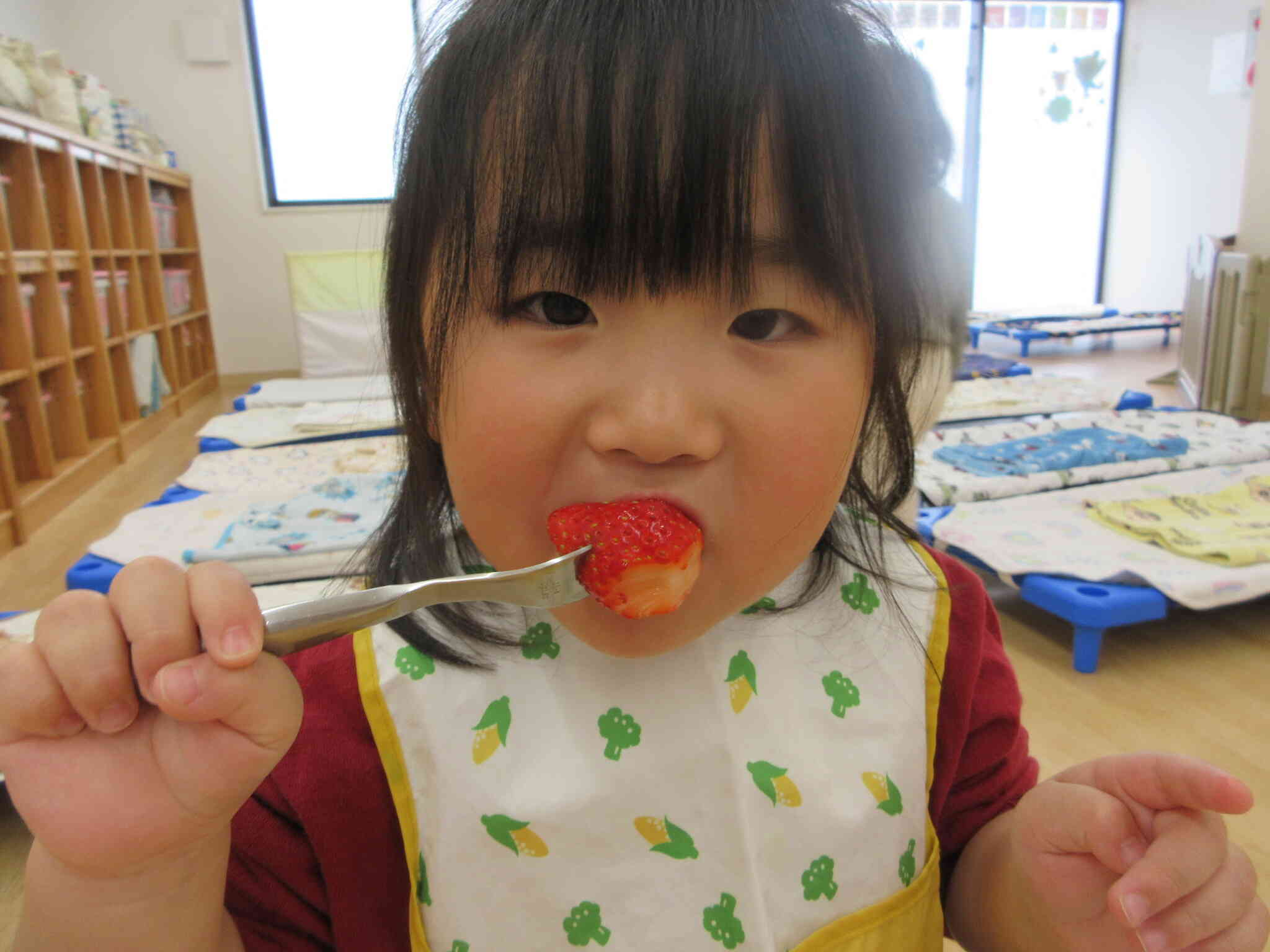 苺 大好きなんだよね～(*^-^*)