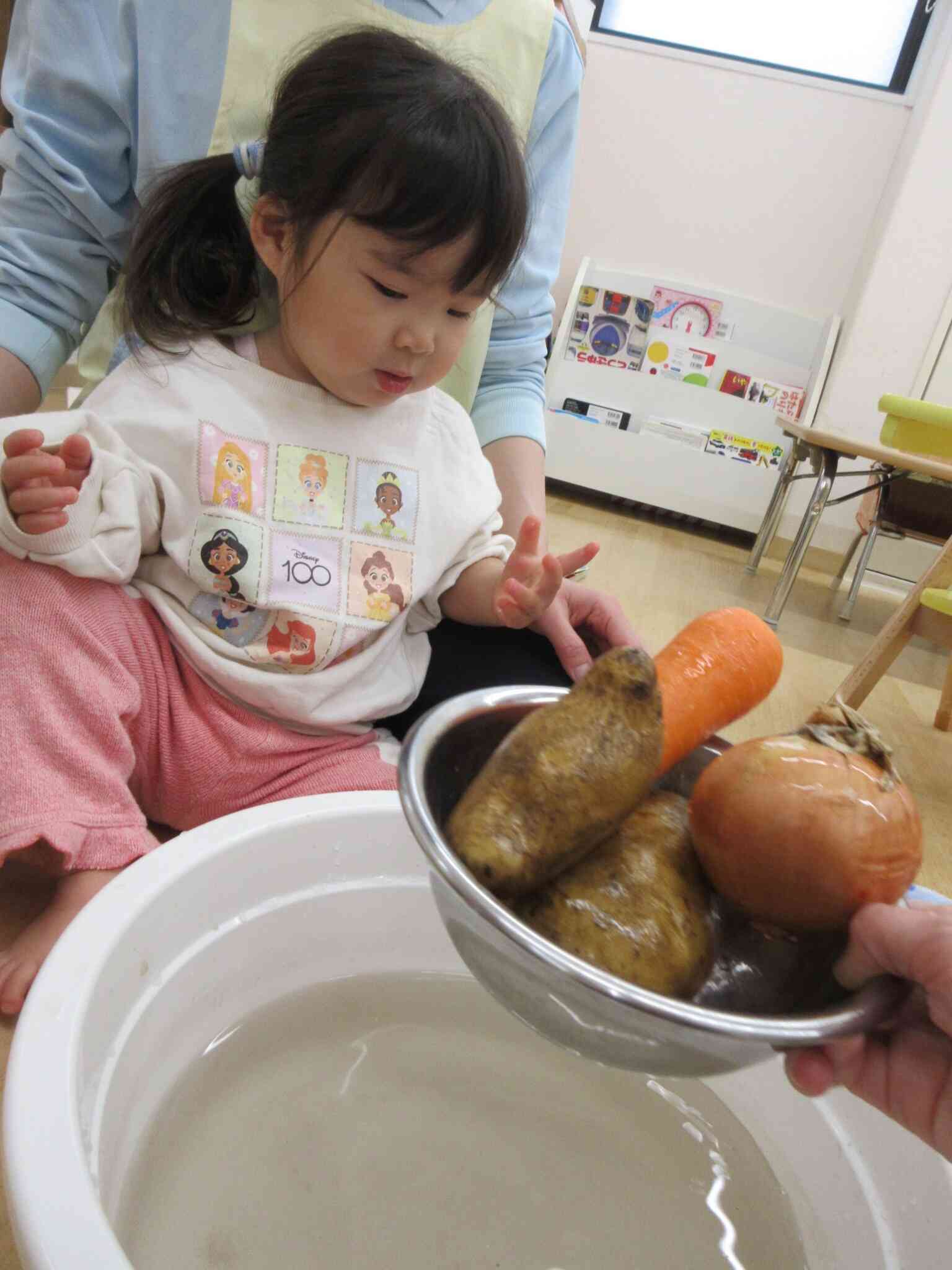 まずは・・・洗います！！