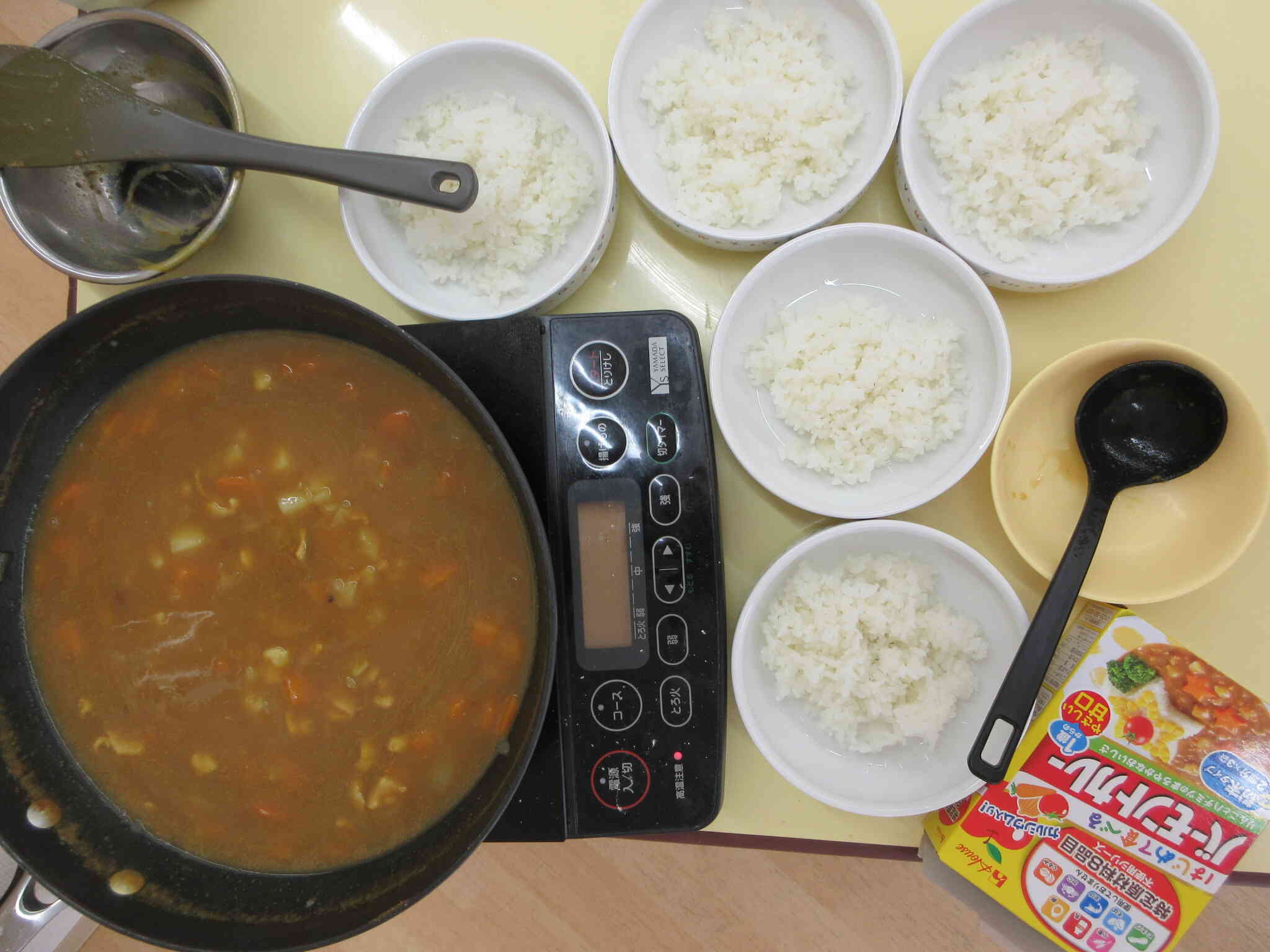 カレーを作りましょう！！～その3～