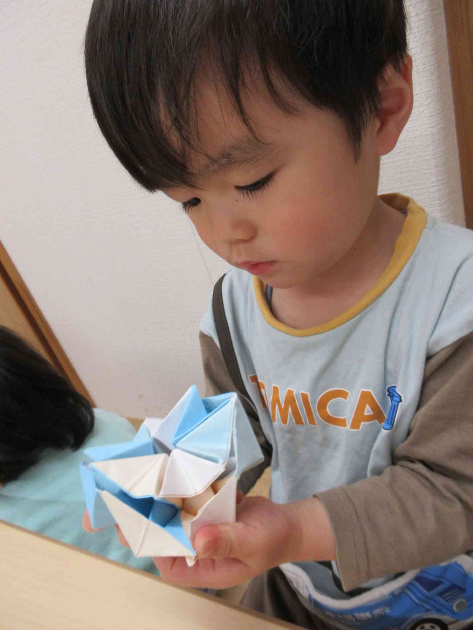 パタン、パタンってするんだよ～(#^^#)