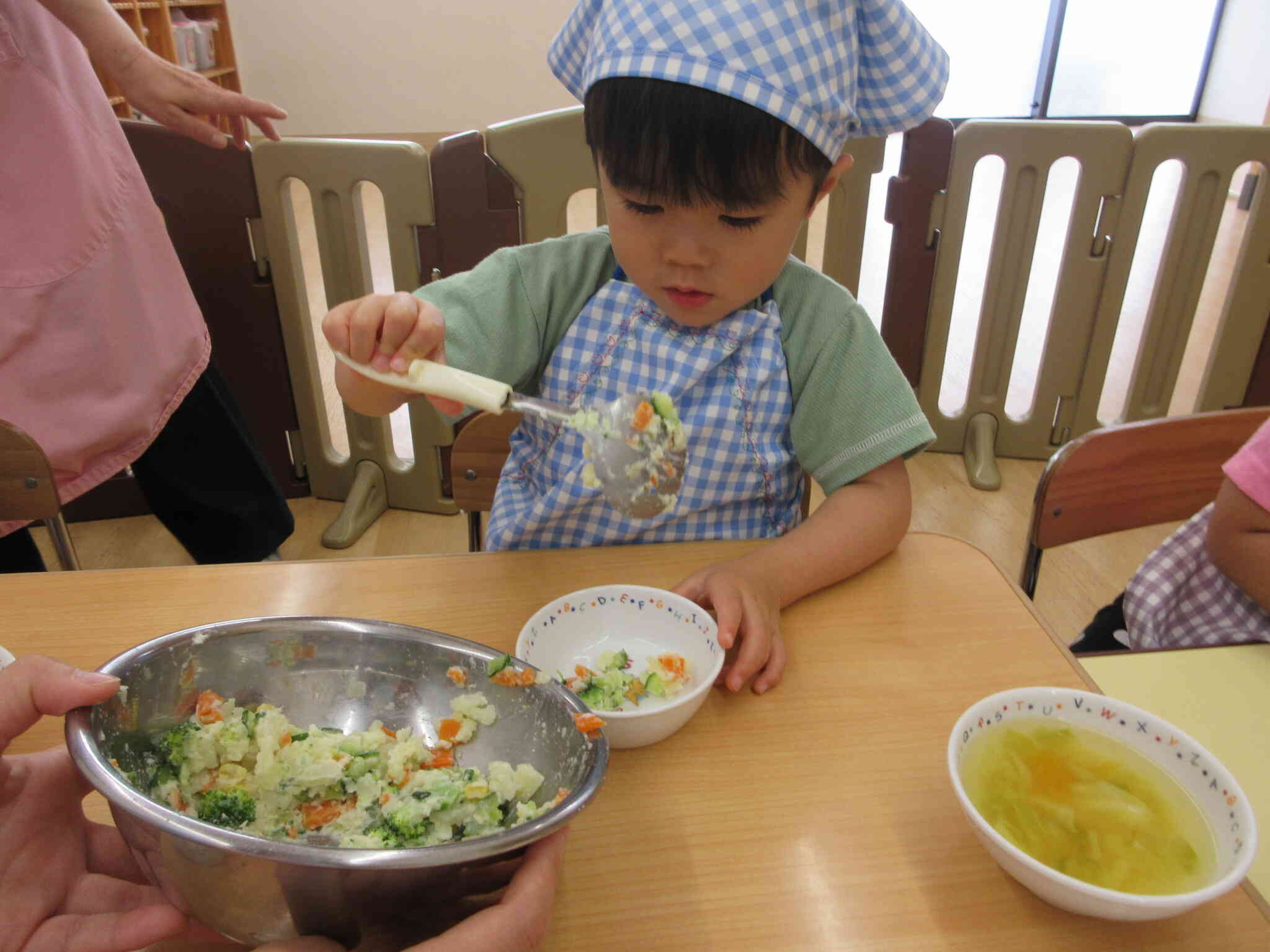 この位食べようかな？