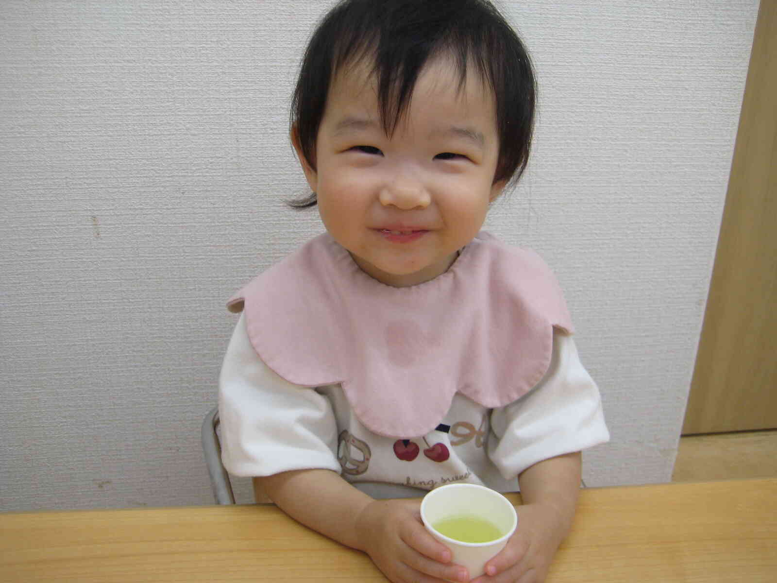 お茶を飲んでみよう！！