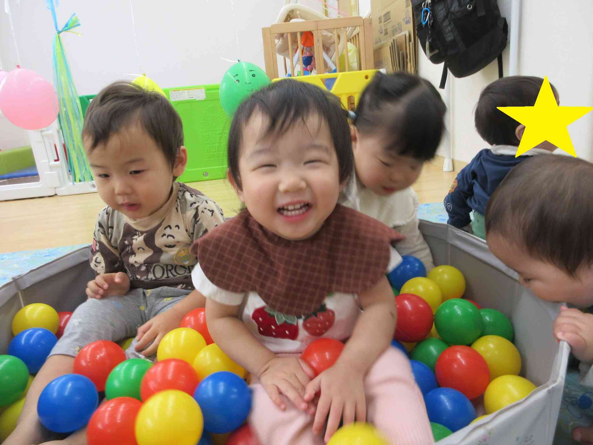 お部屋遊びもおもいっきり！！