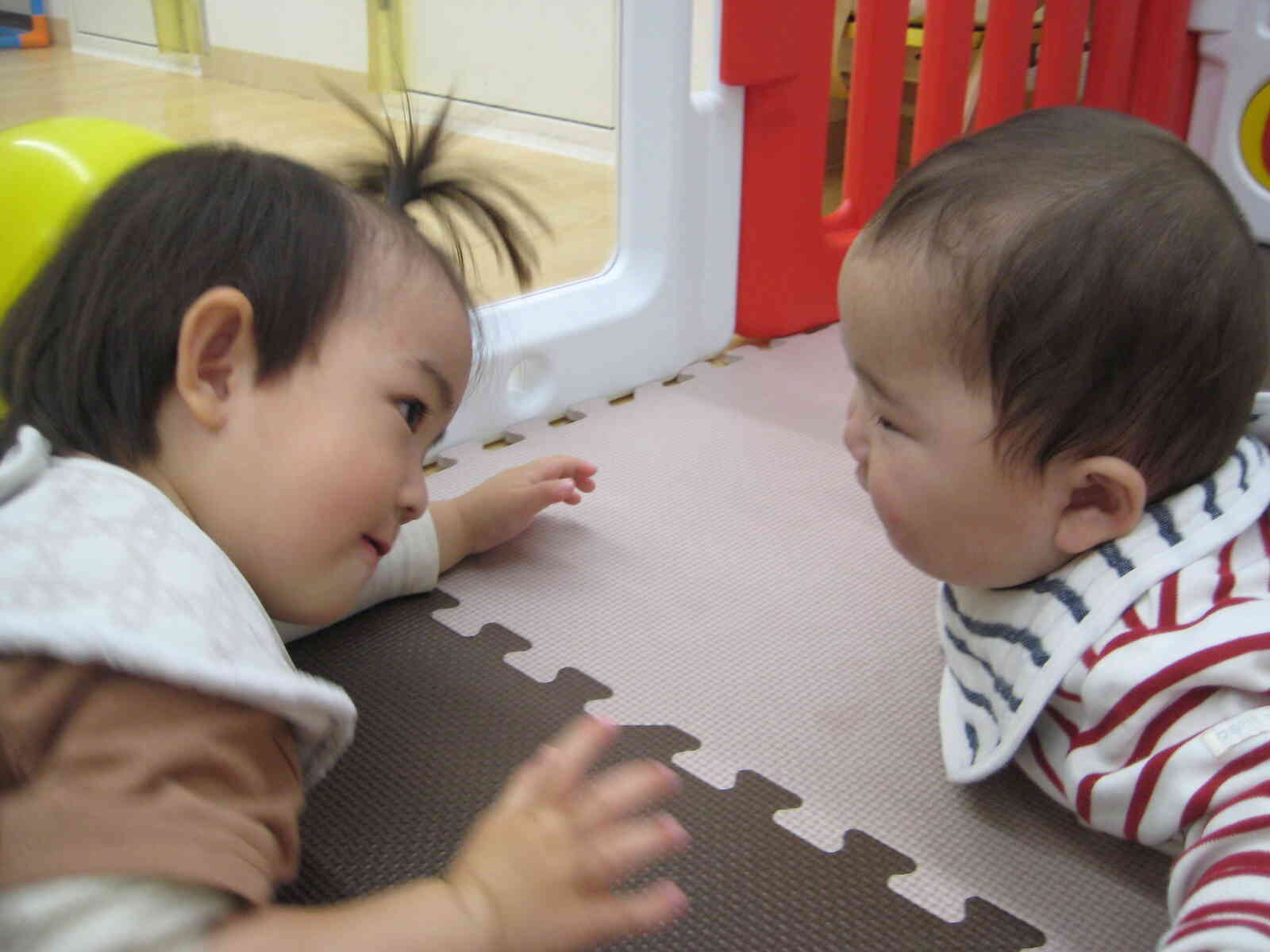 あかちゃん、かわいいね～(#^^#)