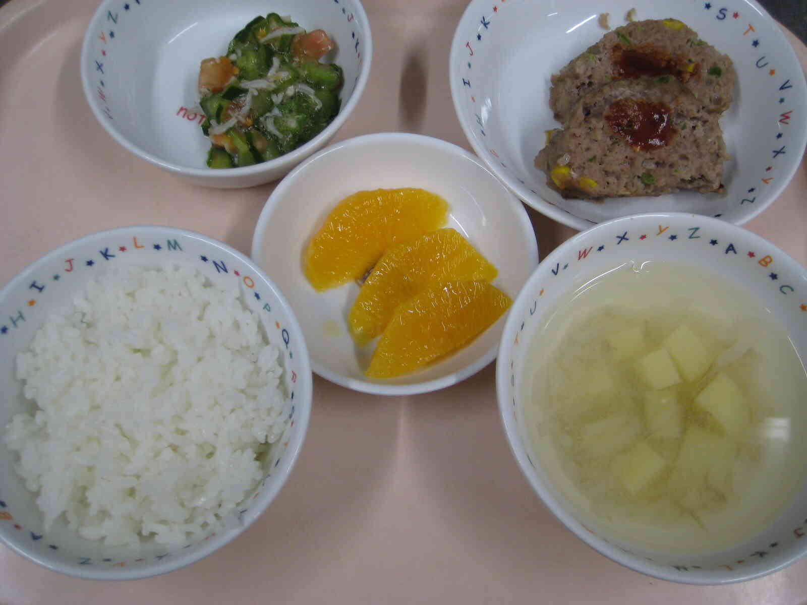 ６月の季節の野菜のメニュー♪