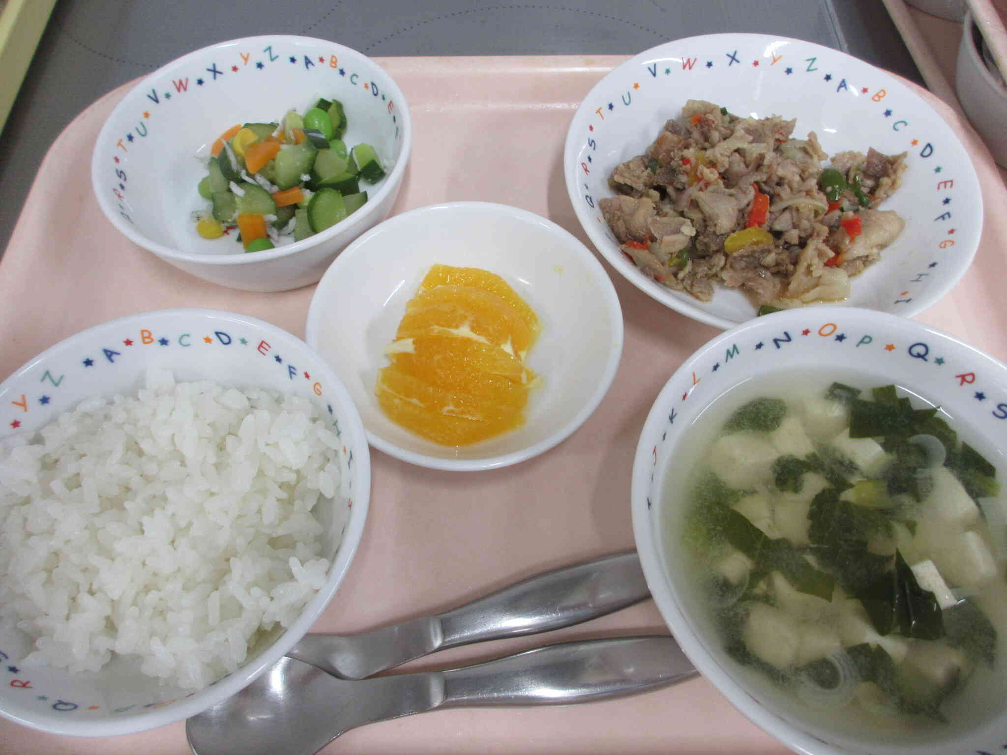 7月の季節の野菜のメニュー♪