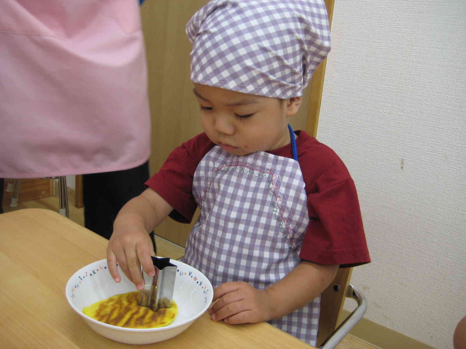 ホットケーキが焼けました。