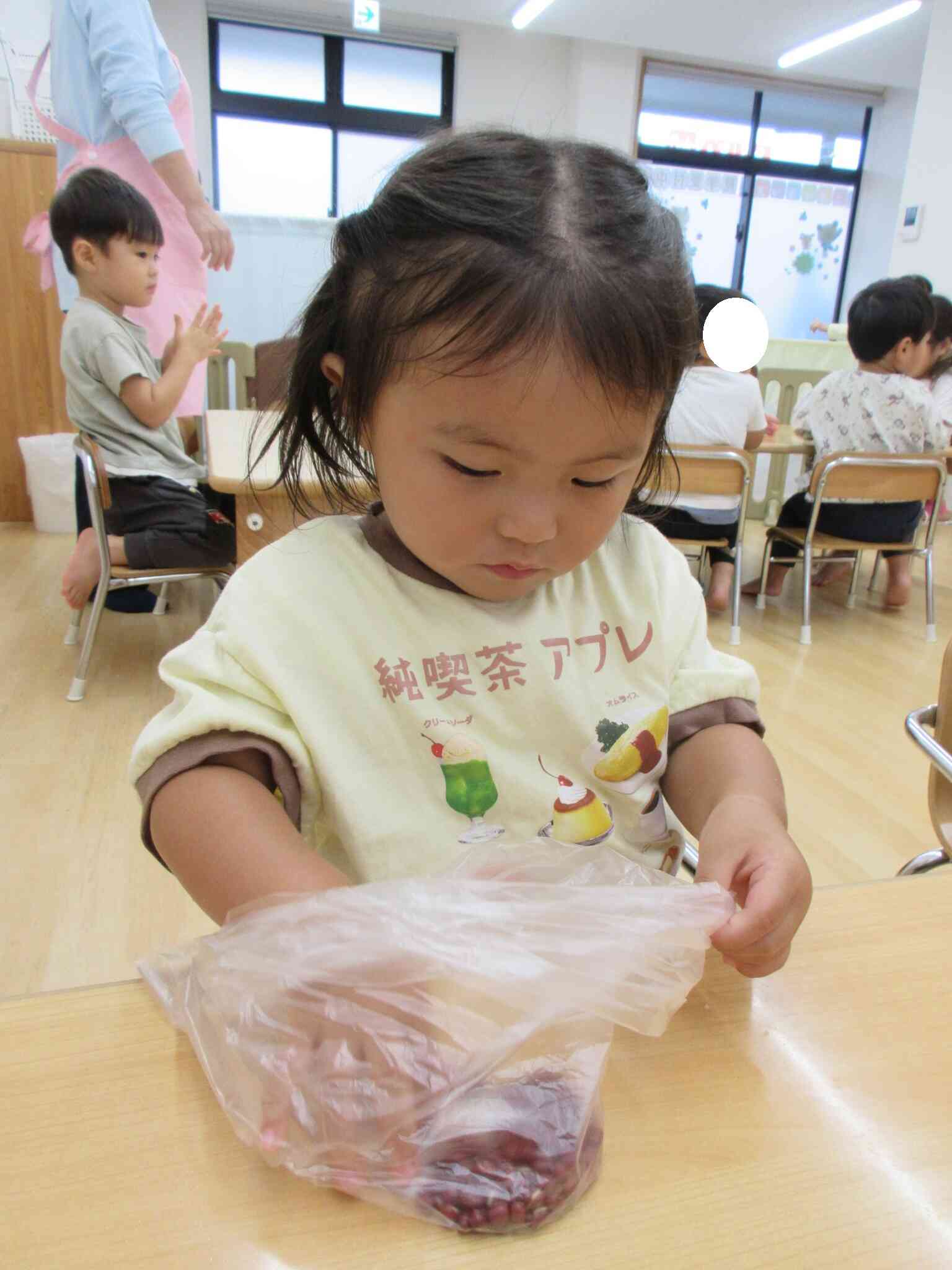 おはぎ作り！！＜食育＞①