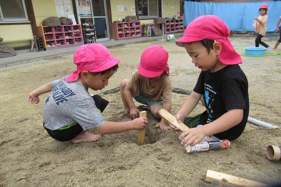 最後まで楽しんでいる３人組