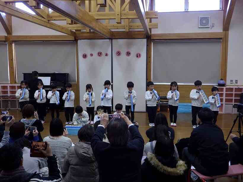 『保育園最後の発表会』