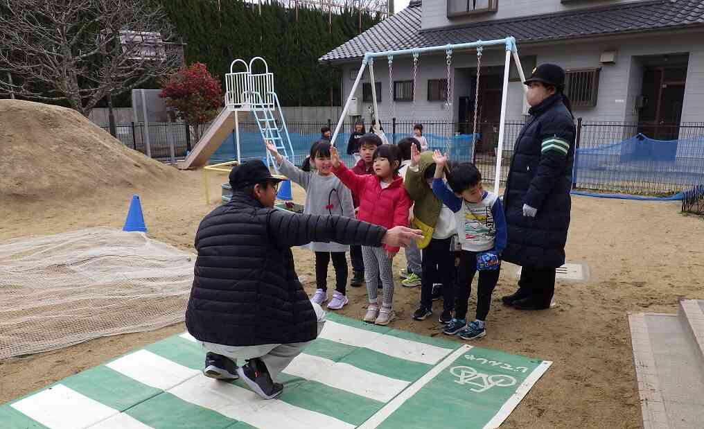 『交通安全教室に参加しました』