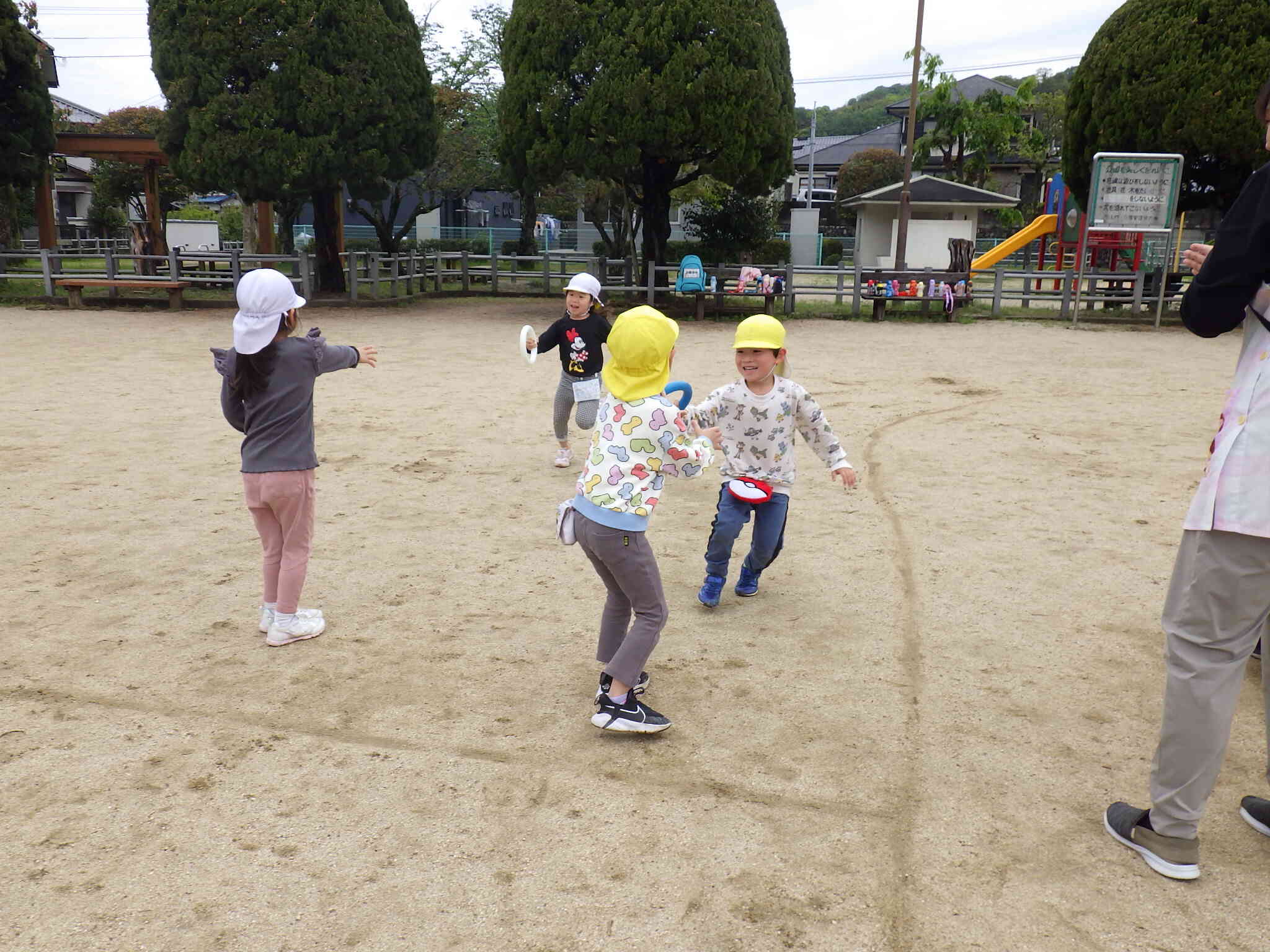 リレーに挑戦！！