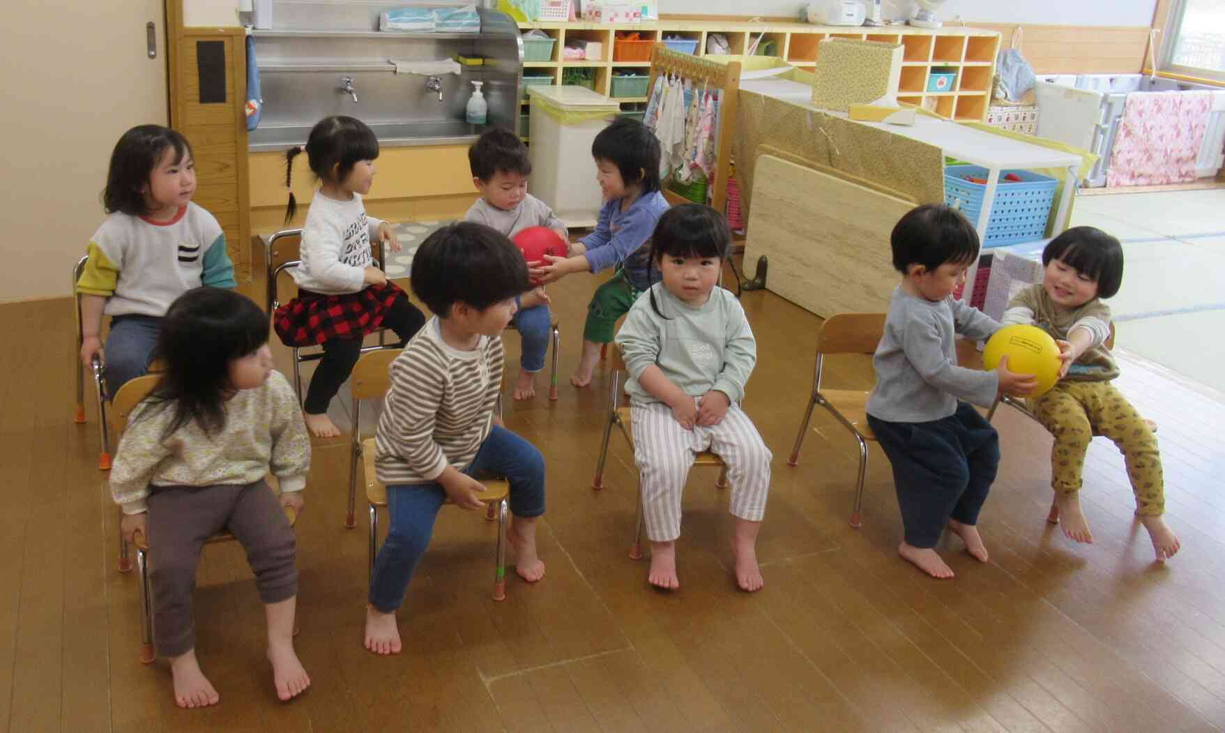 『はいどーぞ♡』