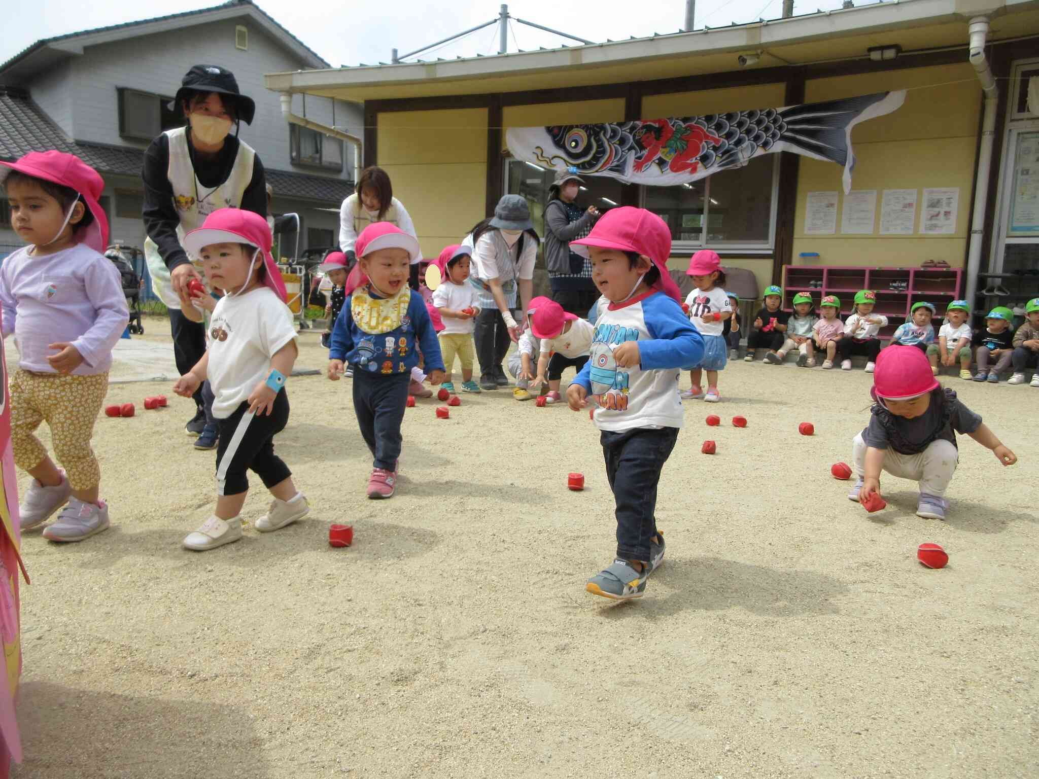 りす組も元気に参加♪
