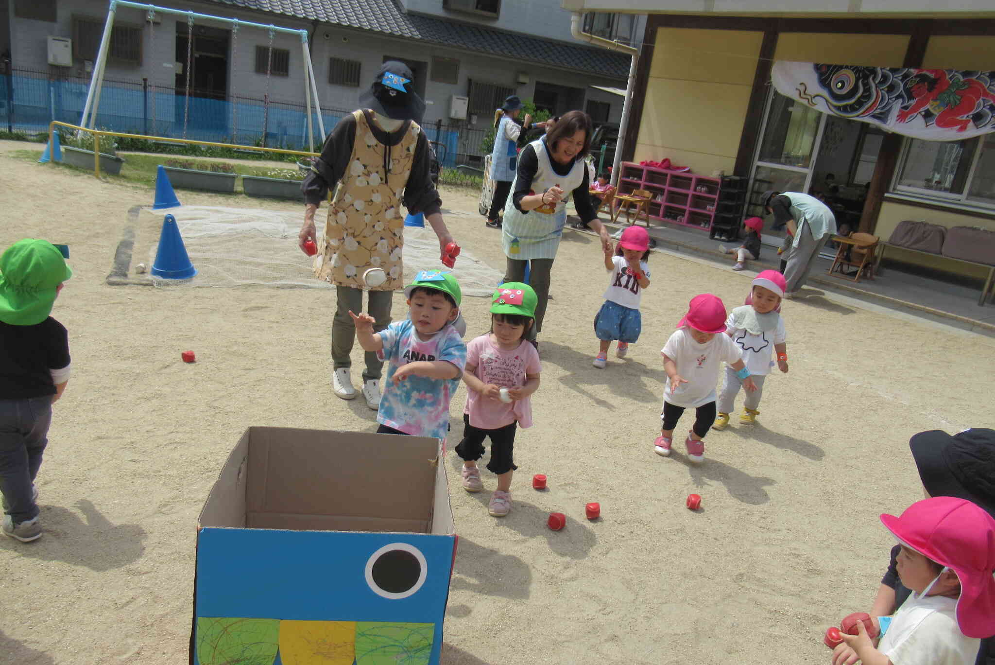 こいのぼり運動会♪