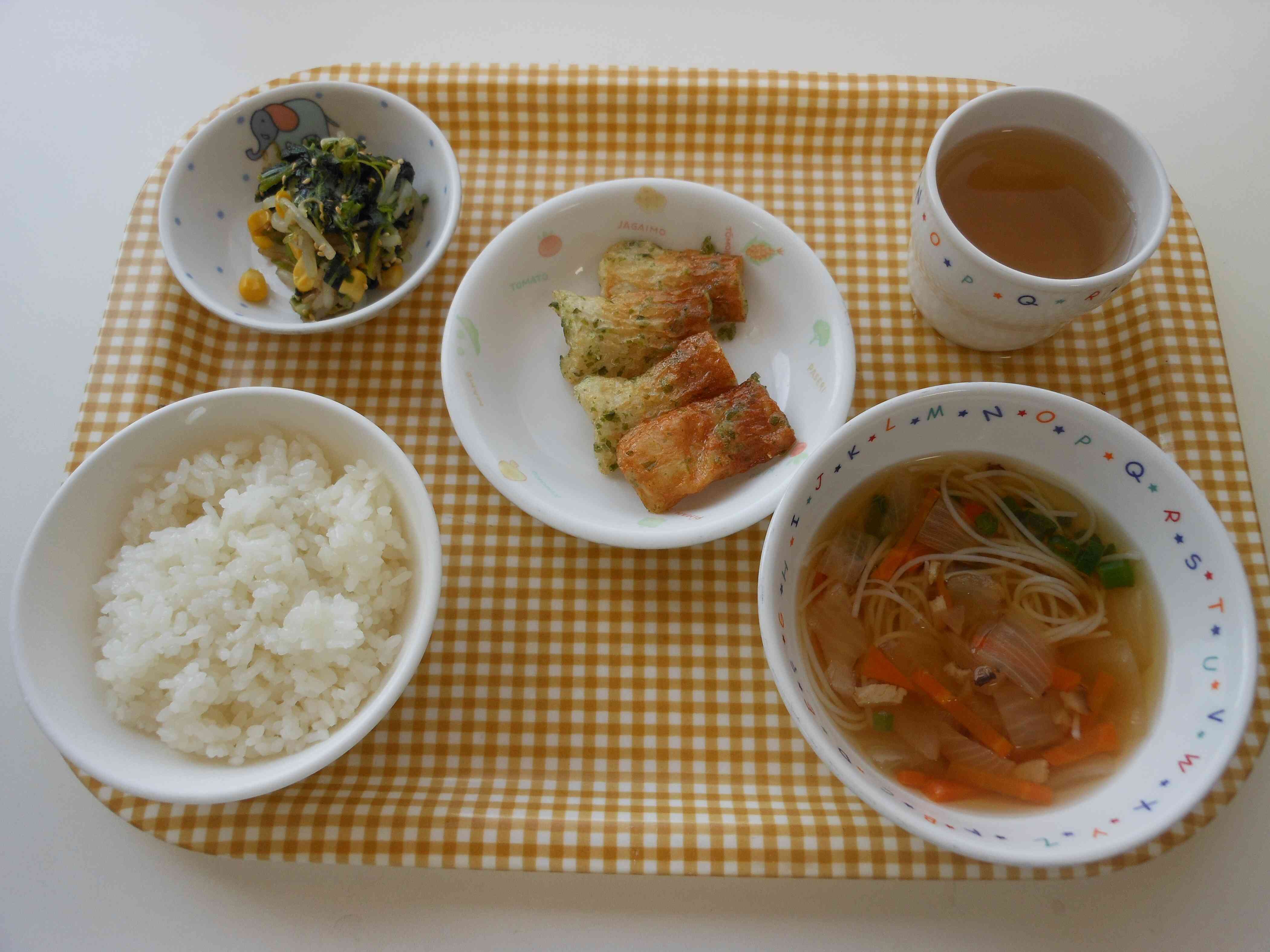 今日の給食