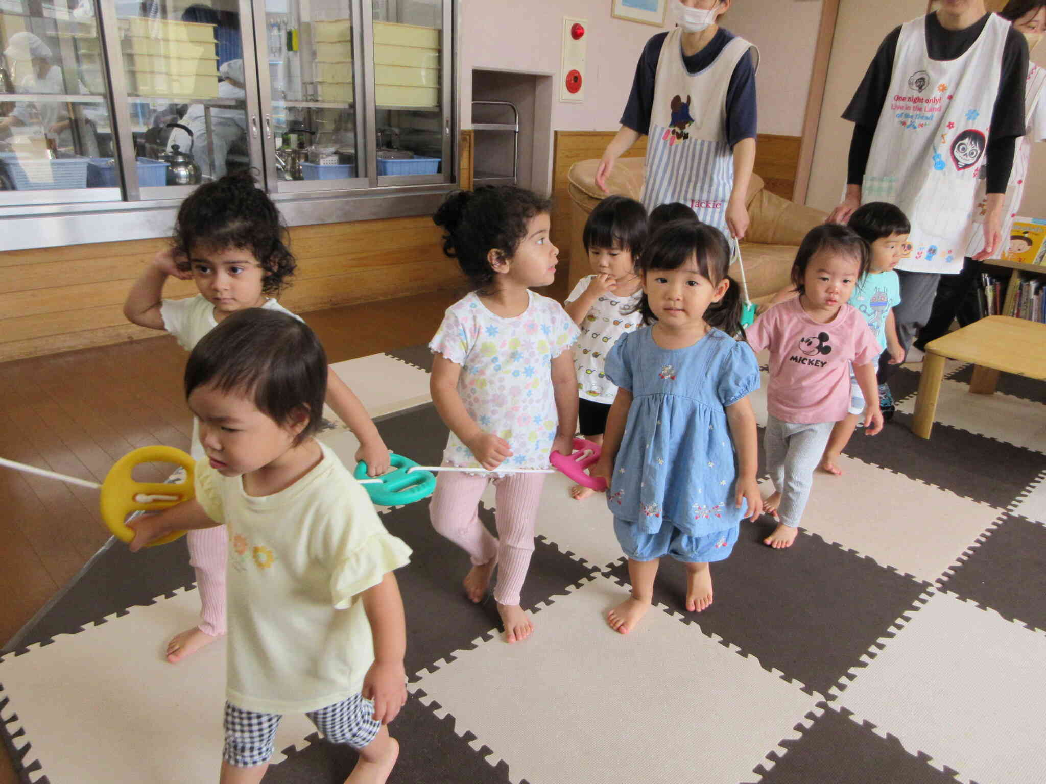 お散歩に行くよー♪