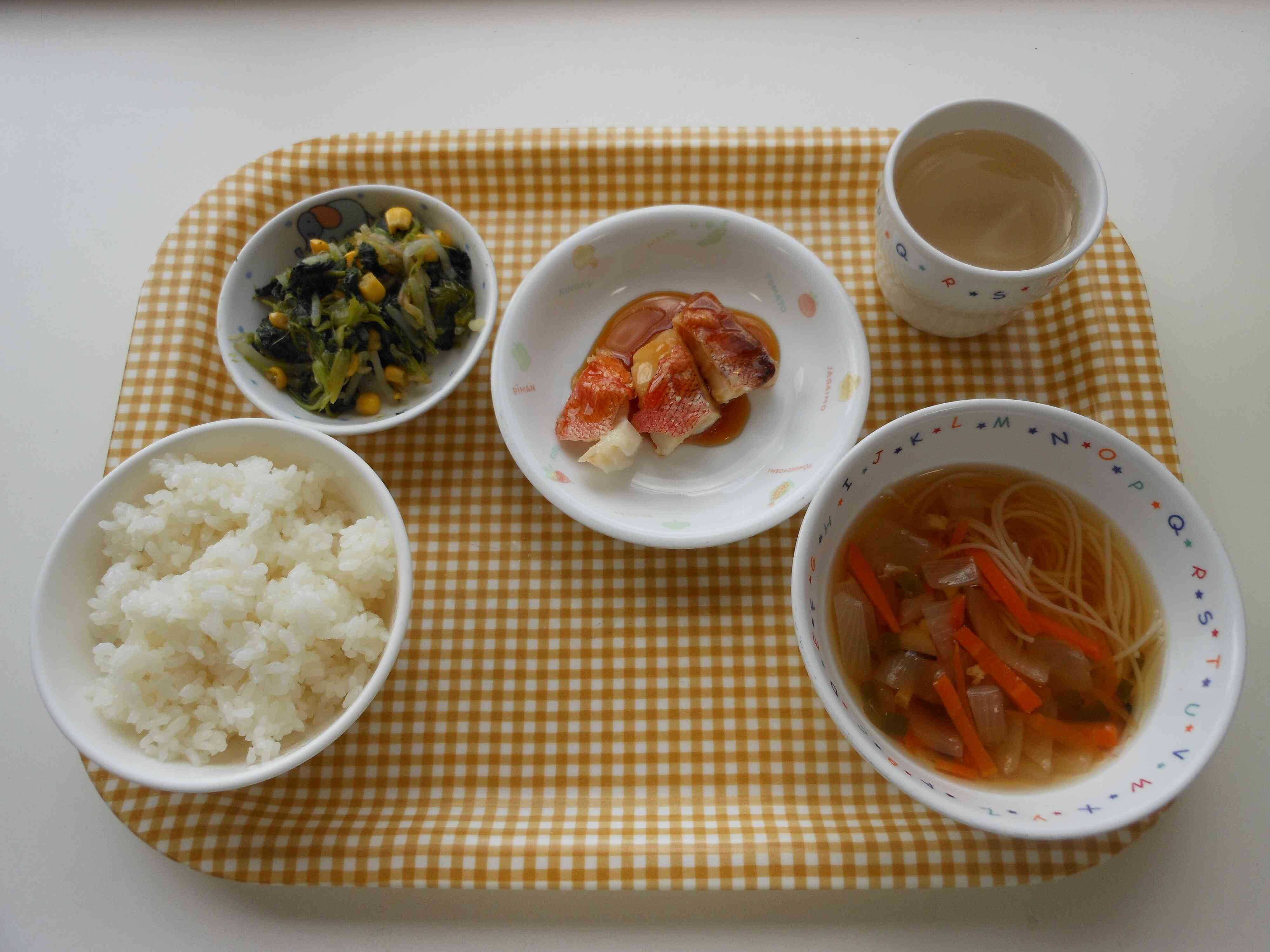 10月1日の給食