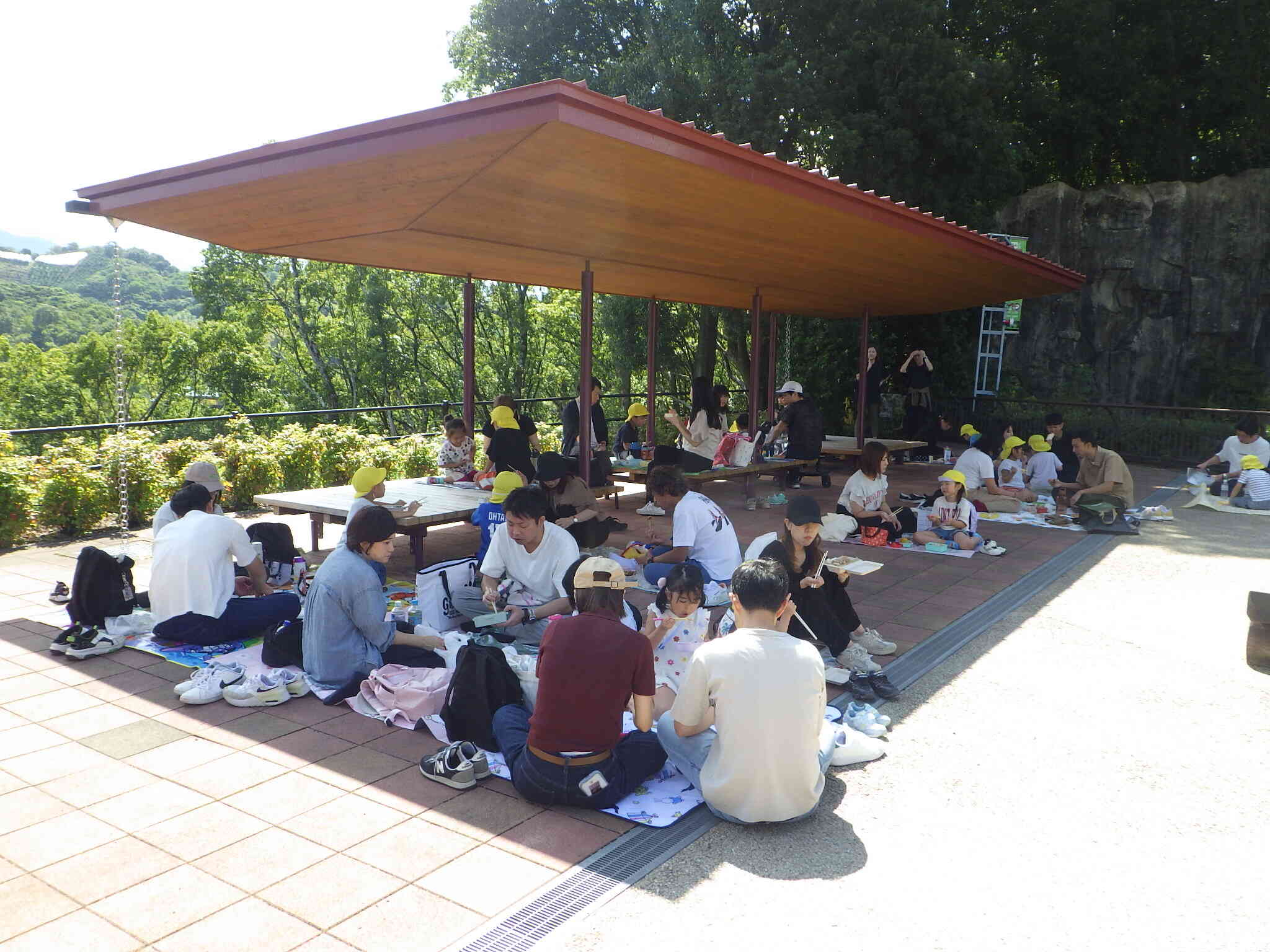 たくさん歩いたあとは・・・