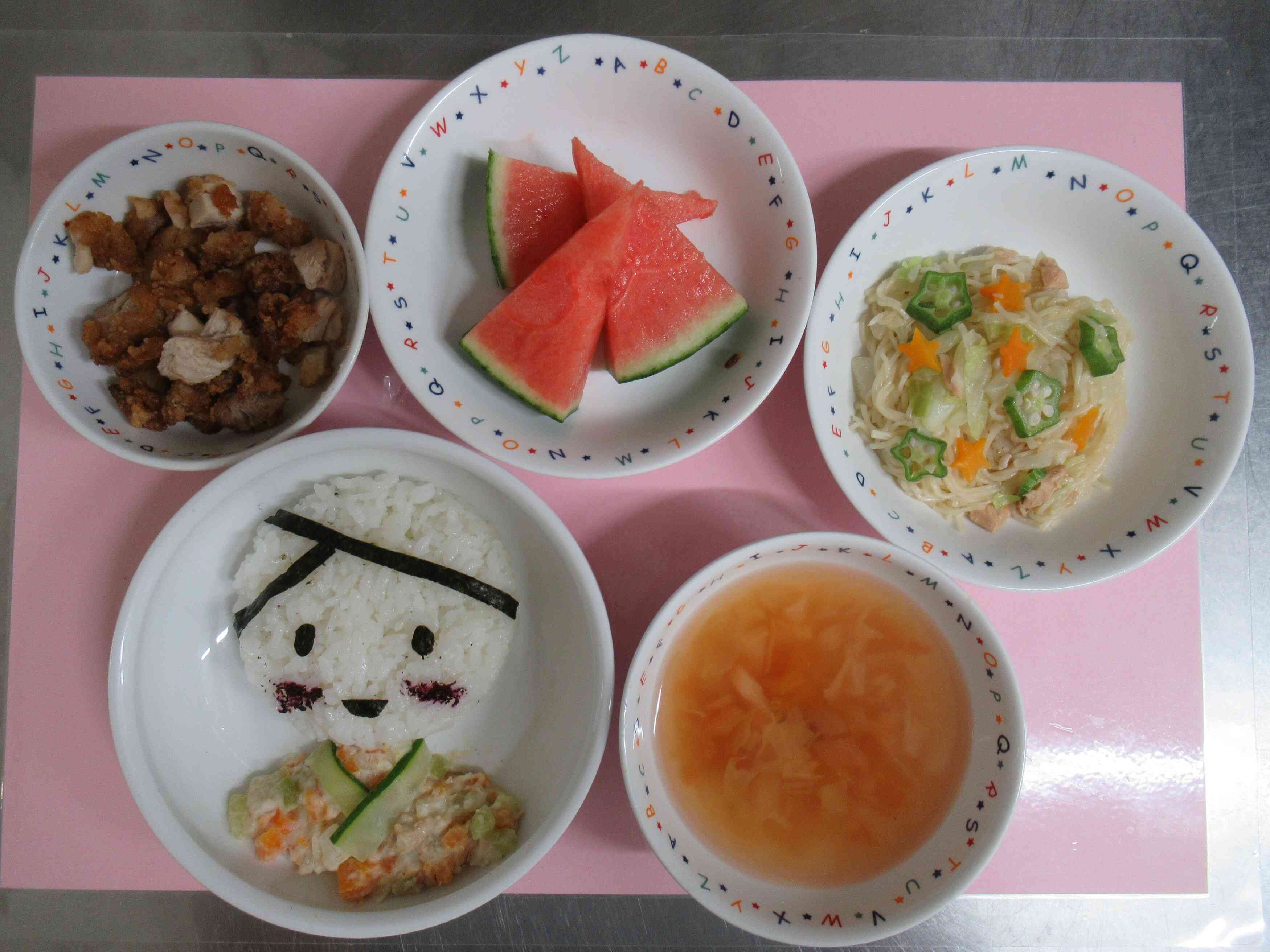 7月7日　給食